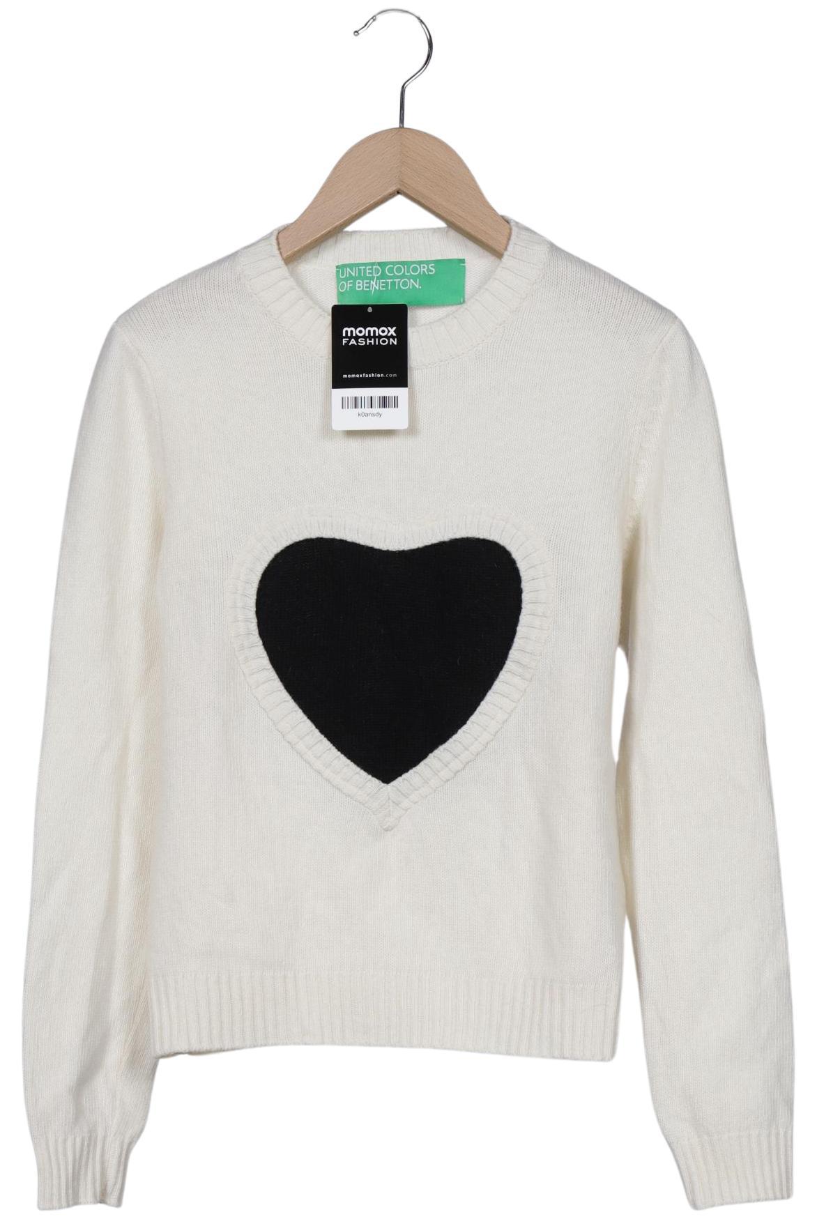 

United Colors OF Benetton Damen Pullover, cremeweiß, Gr. 34