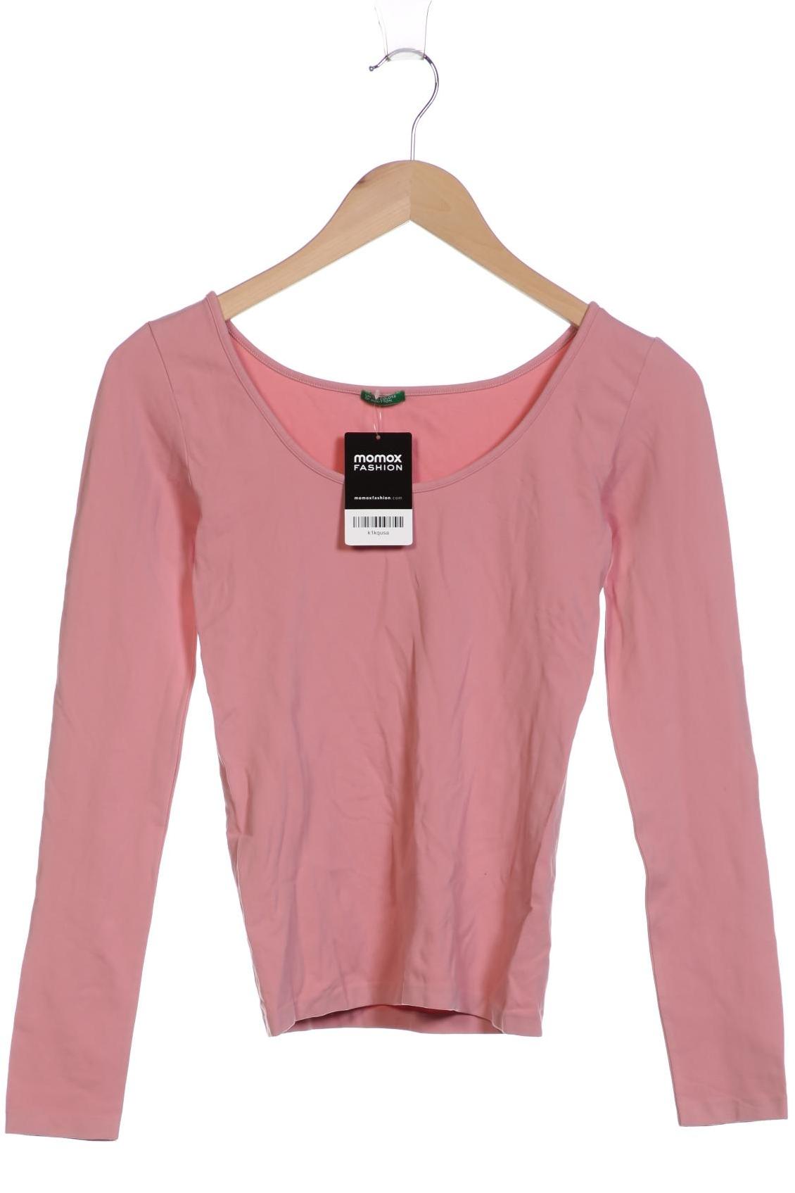 

United Colors OF Benetton Damen Langarmshirt, pink, Gr. uni