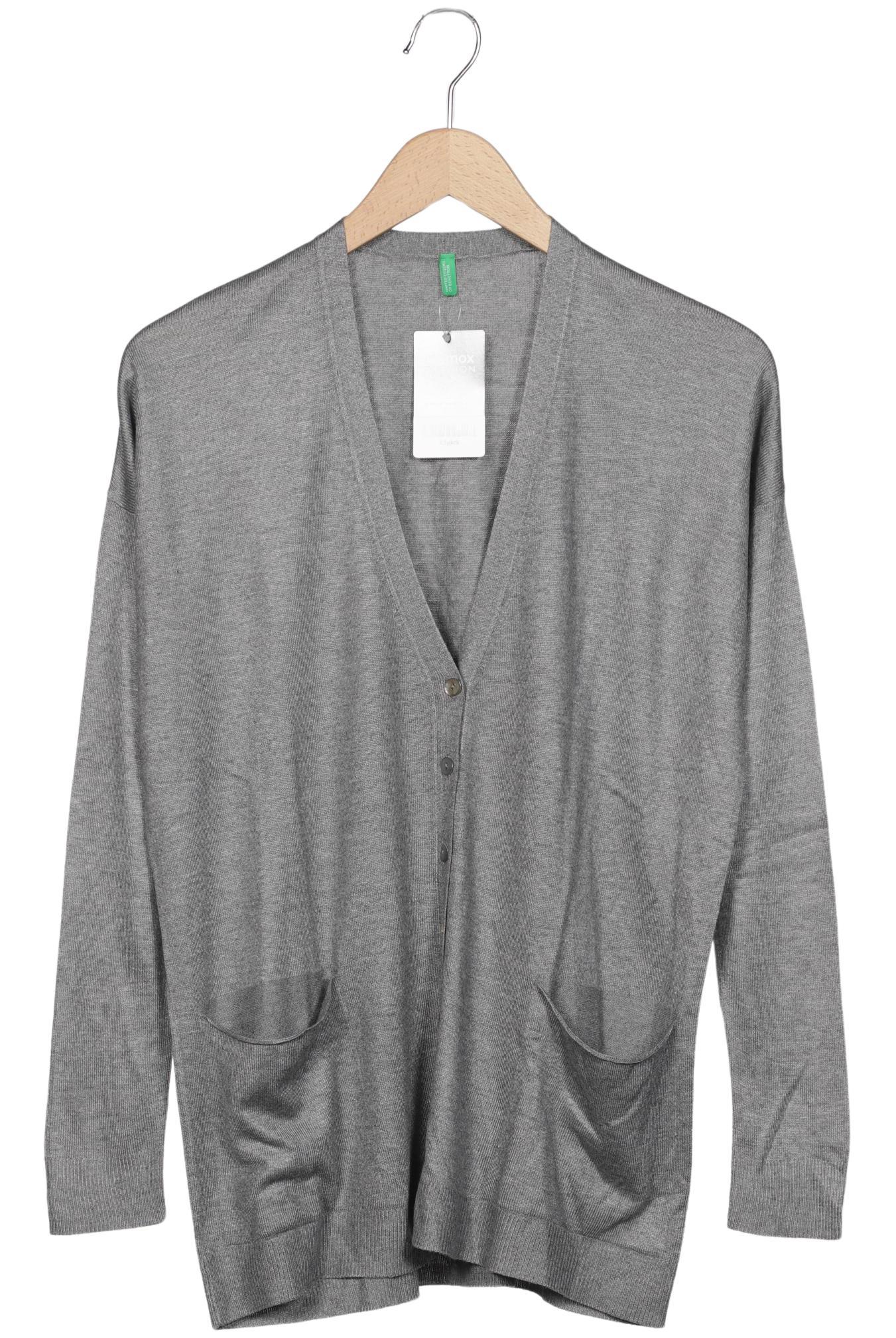 

United Colors OF Benetton Damen Strickjacke, grau, Gr. 44