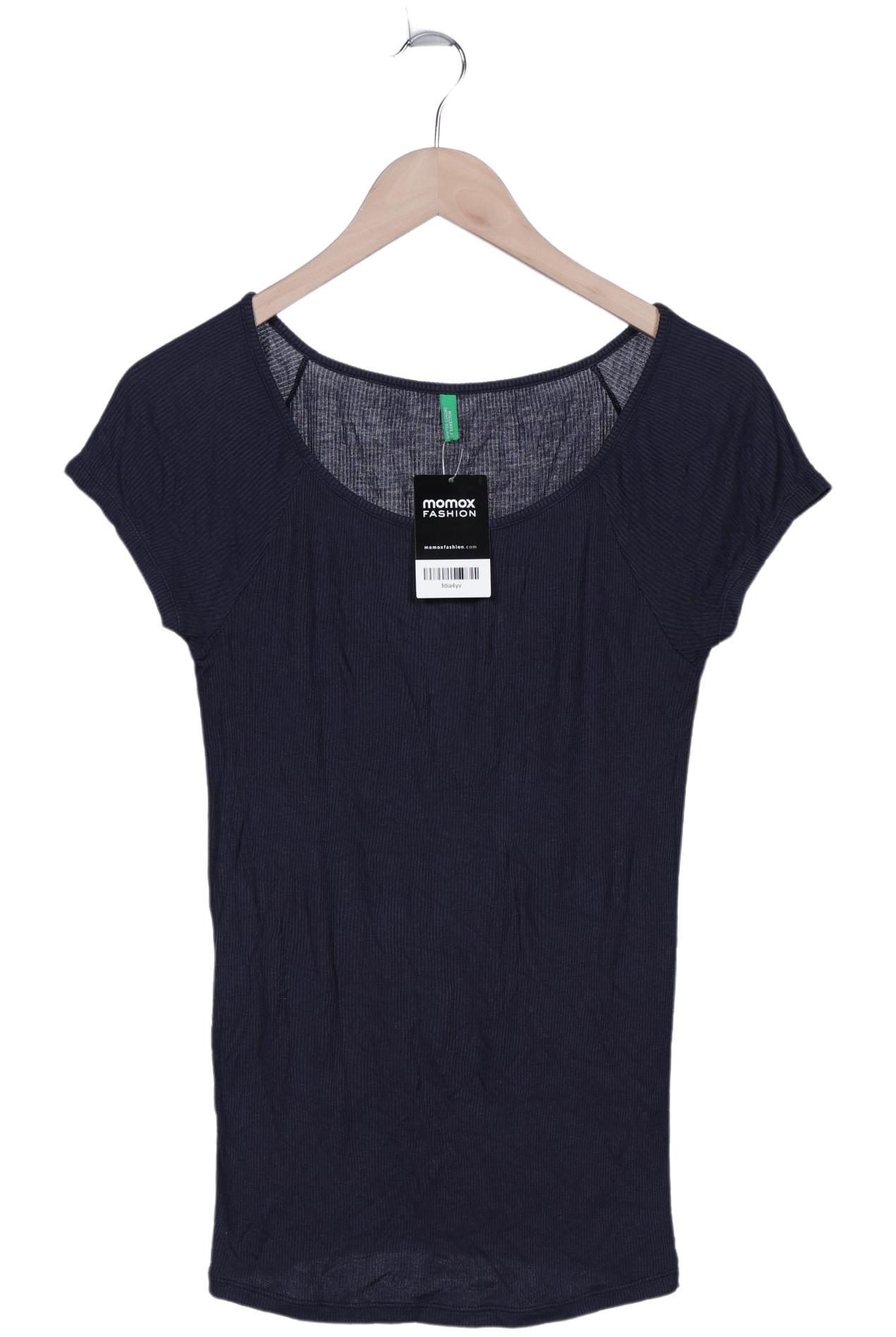 

United Colors OF Benetton Damen T-Shirt, marineblau, Gr. 38
