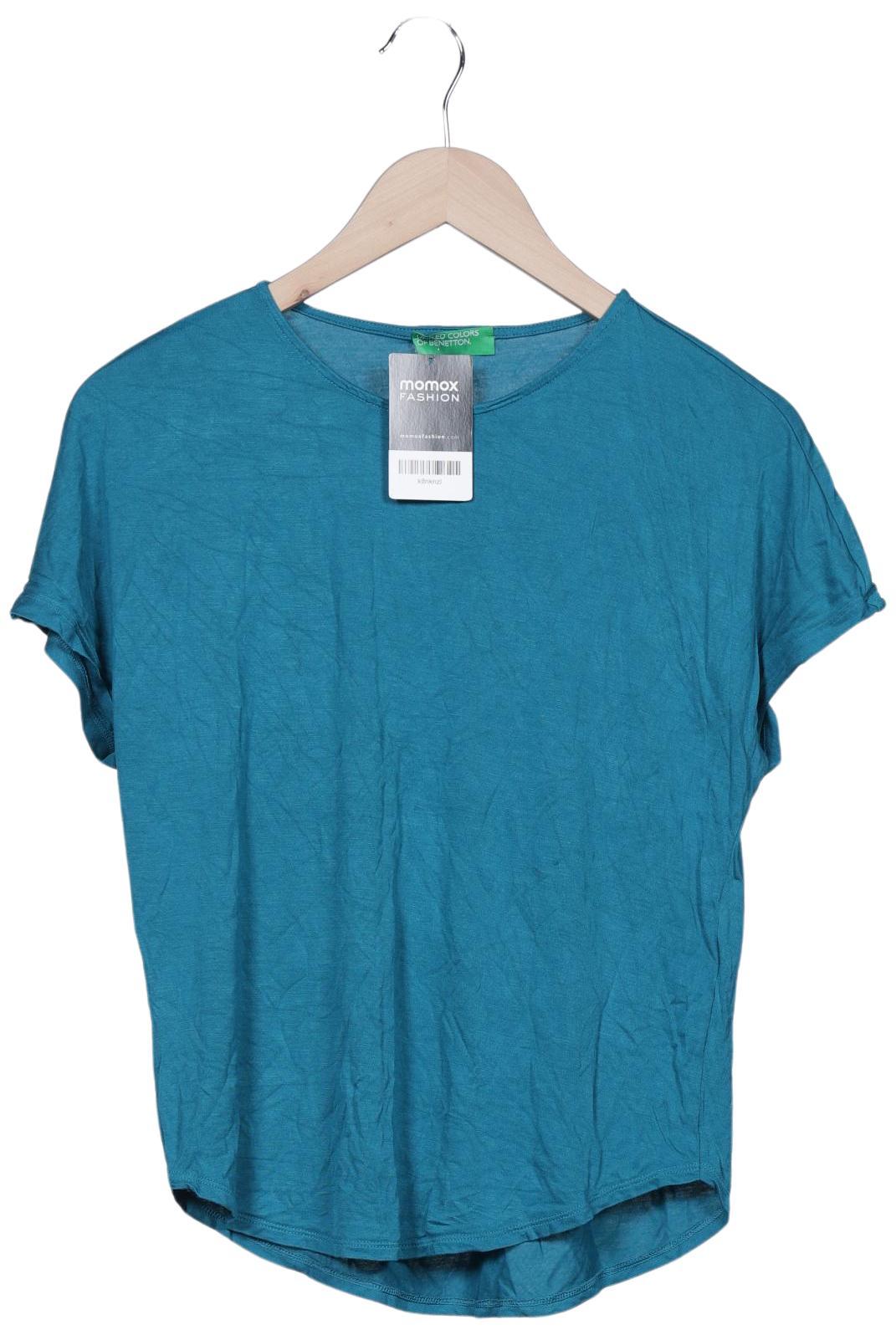 

United Colors OF Benetton Damen T-Shirt, blau, Gr. 36