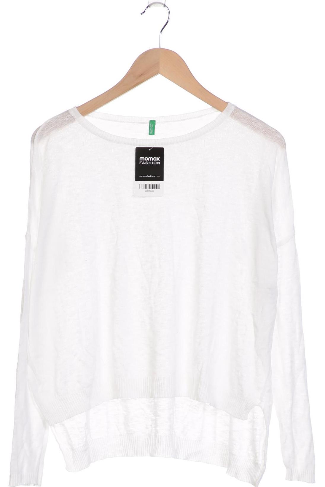 

United Colors OF Benetton Damen Pullover, weiß, Gr. 36