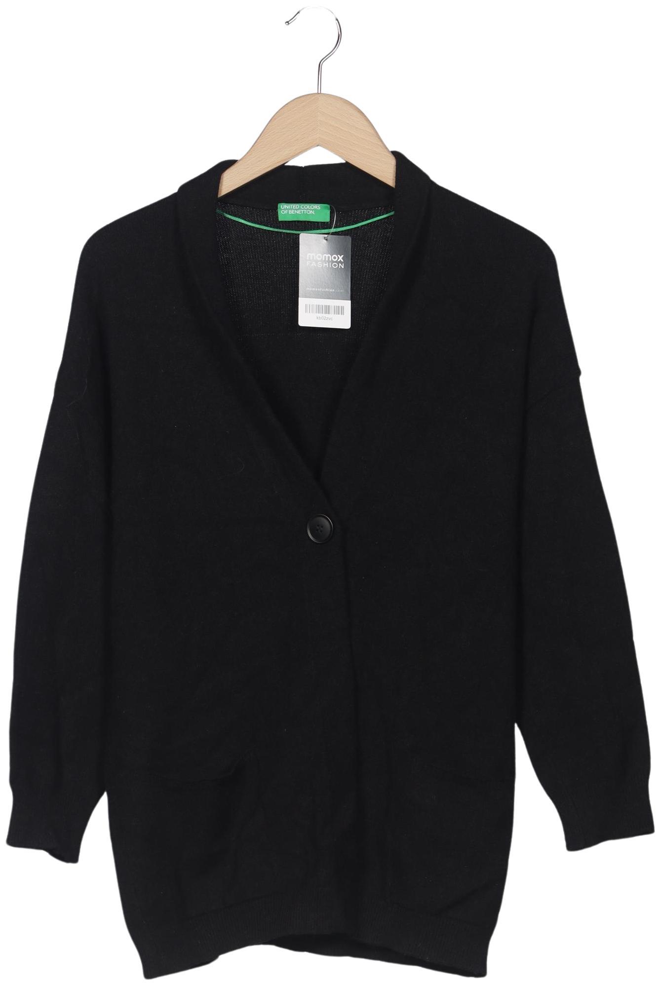 

United Colors OF Benetton Damen Strickjacke, schwarz, Gr. 34