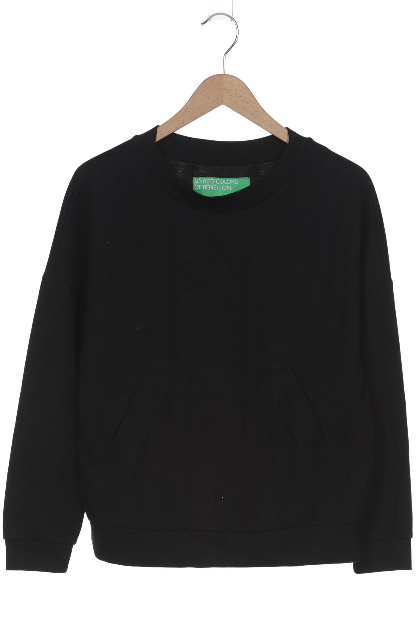 

United Colors OF Benetton Damen Sweatshirt, schwarz, Gr. 42