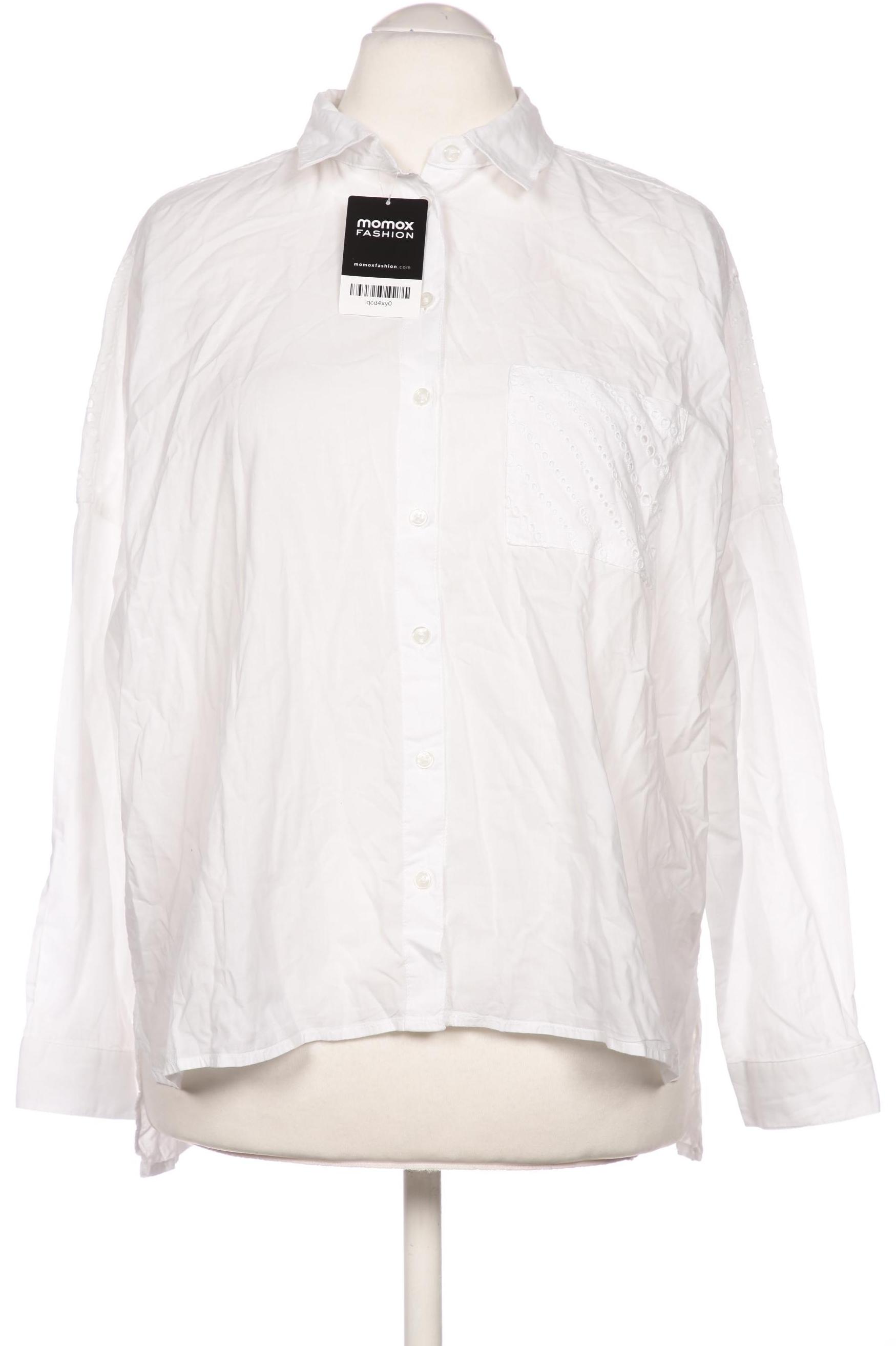 

United Colors OF Benetton Damen Bluse, weiß, Gr. 46
