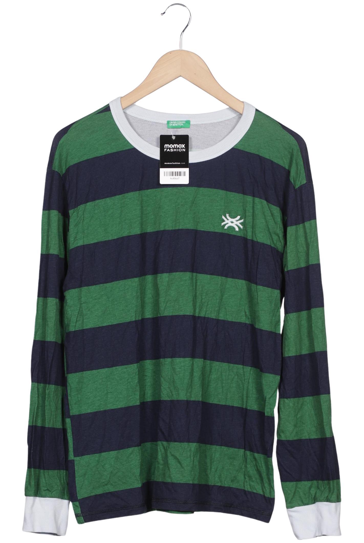 

United Colors OF Benetton Herren Langarmshirt, grün, Gr. 48