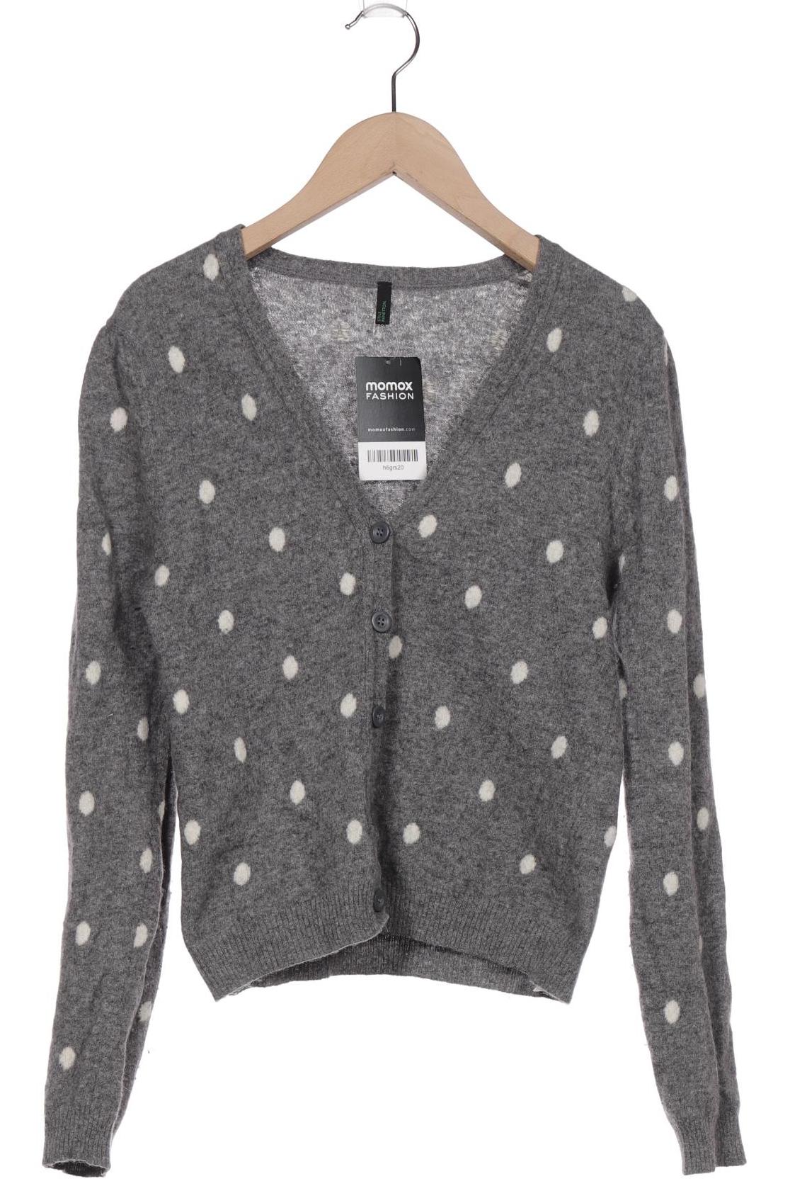 

UNITED COLORS OF BENETTON Damen Strickjacke, grau