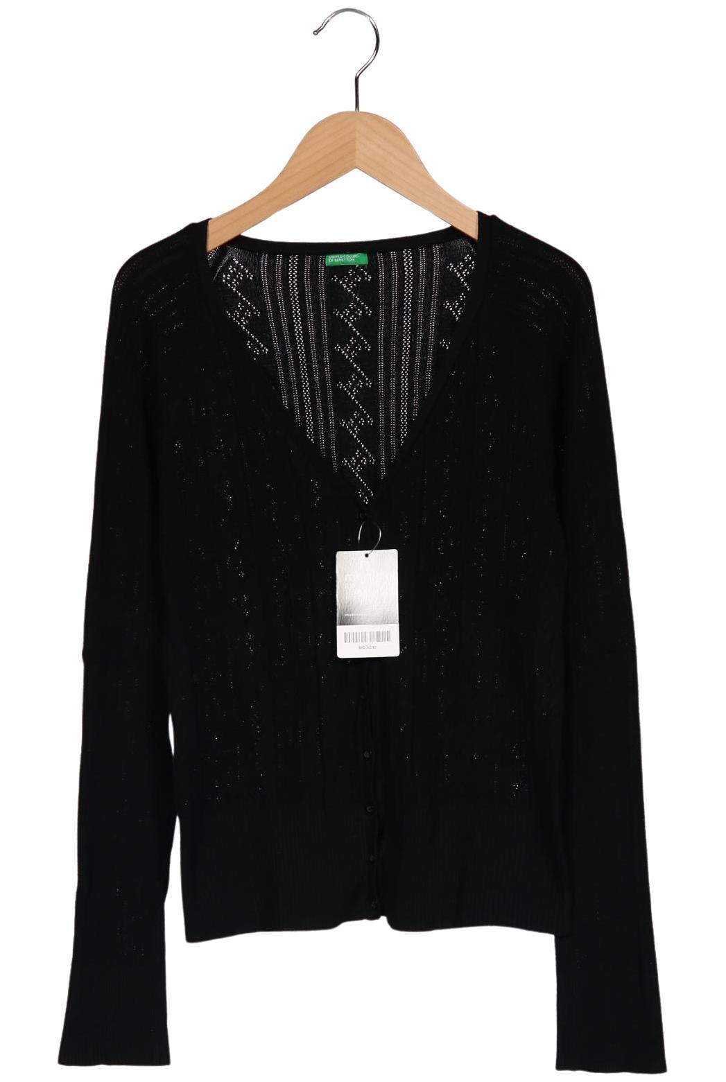 

United Colors OF Benetton Damen Strickjacke, schwarz, Gr. 34