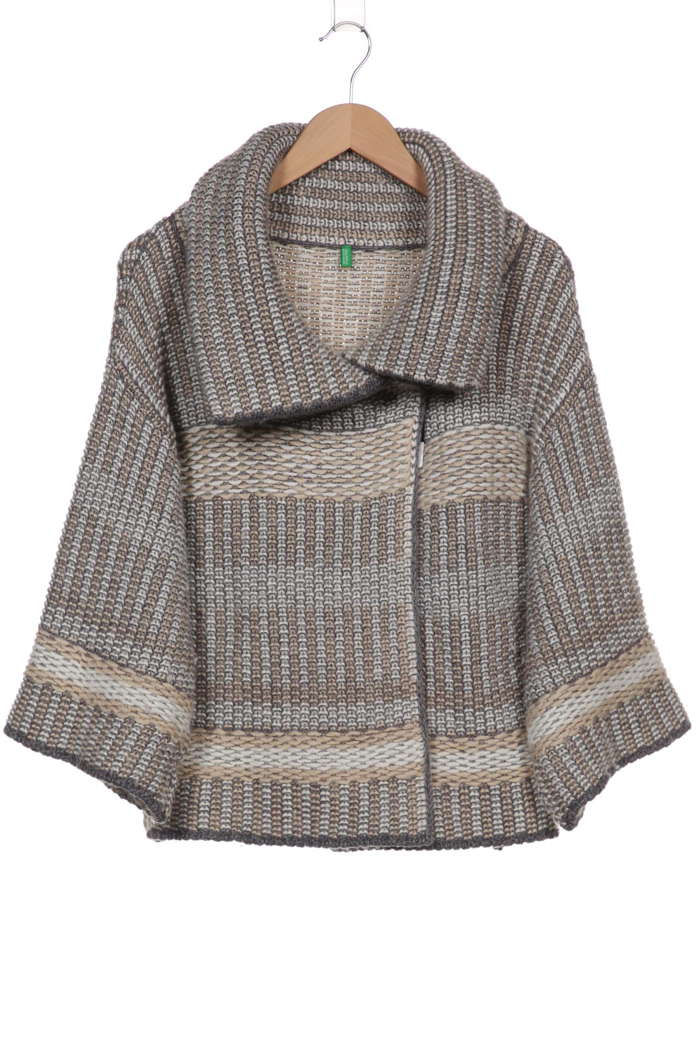 

UNITED COLORS OF BENETTON Damen Strickjacke, grau