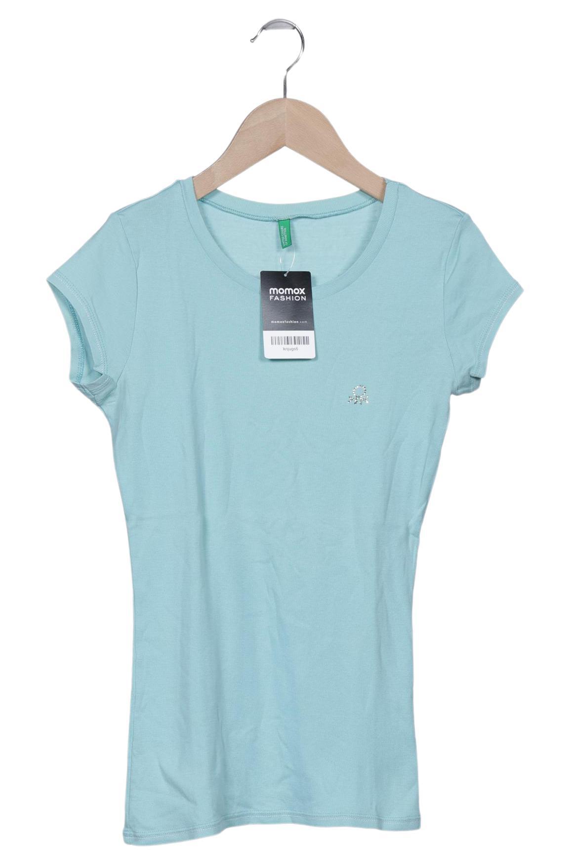 

United Colors OF Benetton Damen T-Shirt, türkis, Gr. 34
