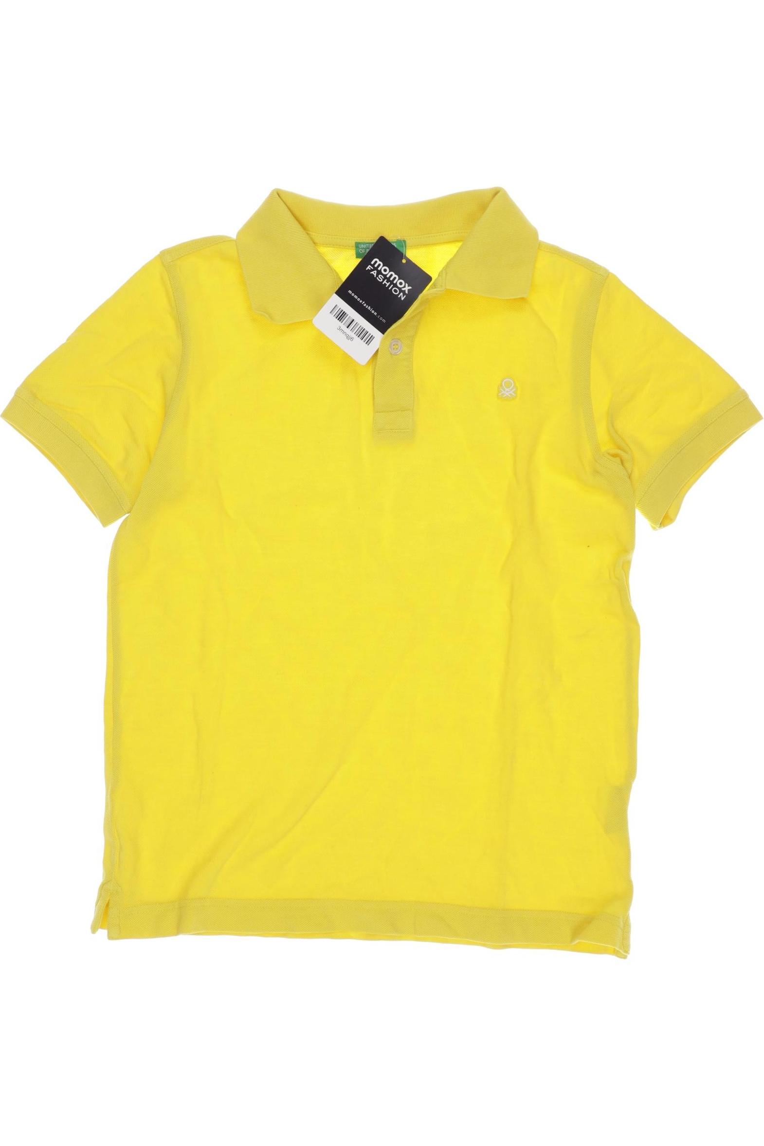 

United Colors OF Benetton Herren Poloshirt, gelb, Gr. 158