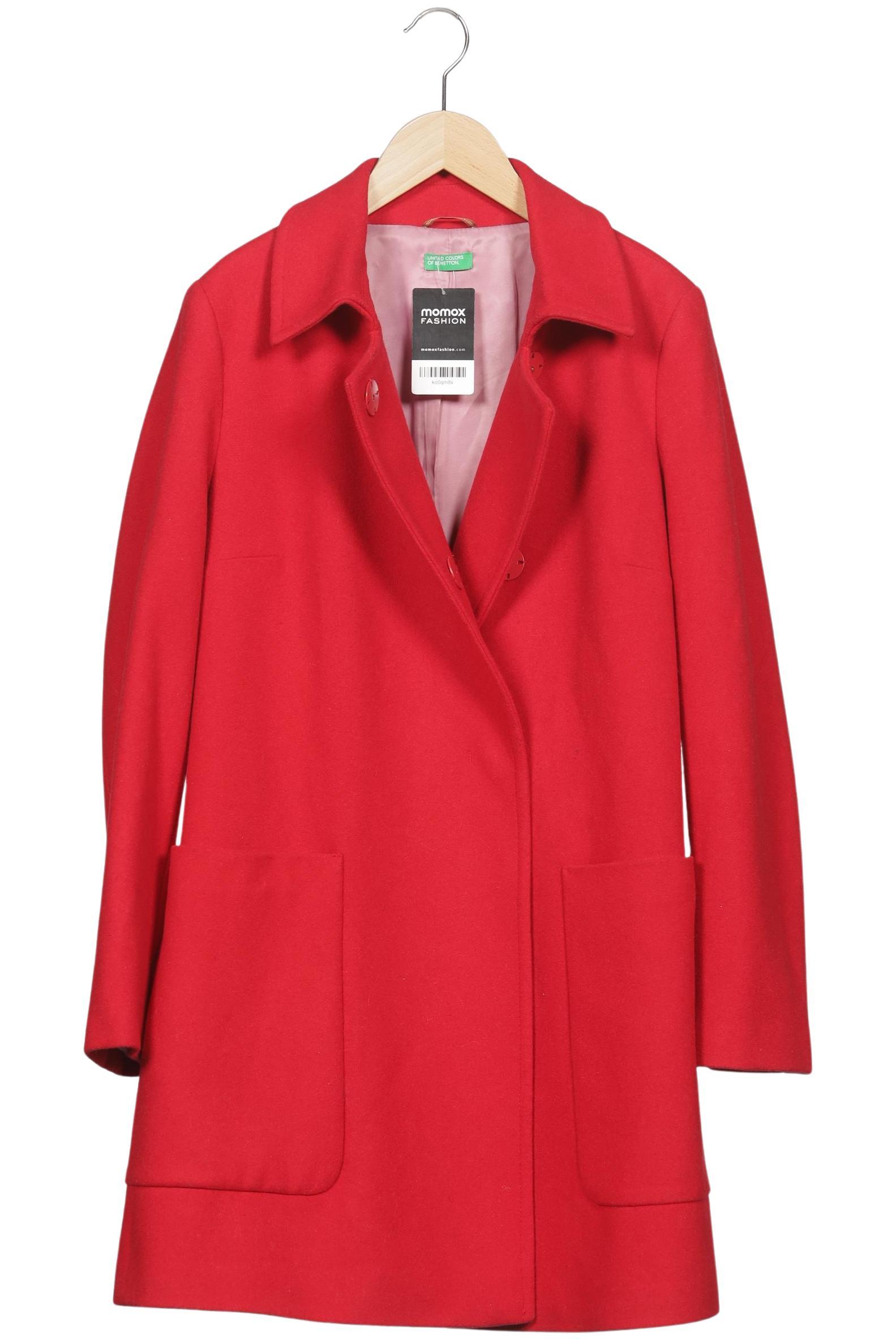 

United Colors OF Benetton Damen Mantel, rot, Gr. 38
