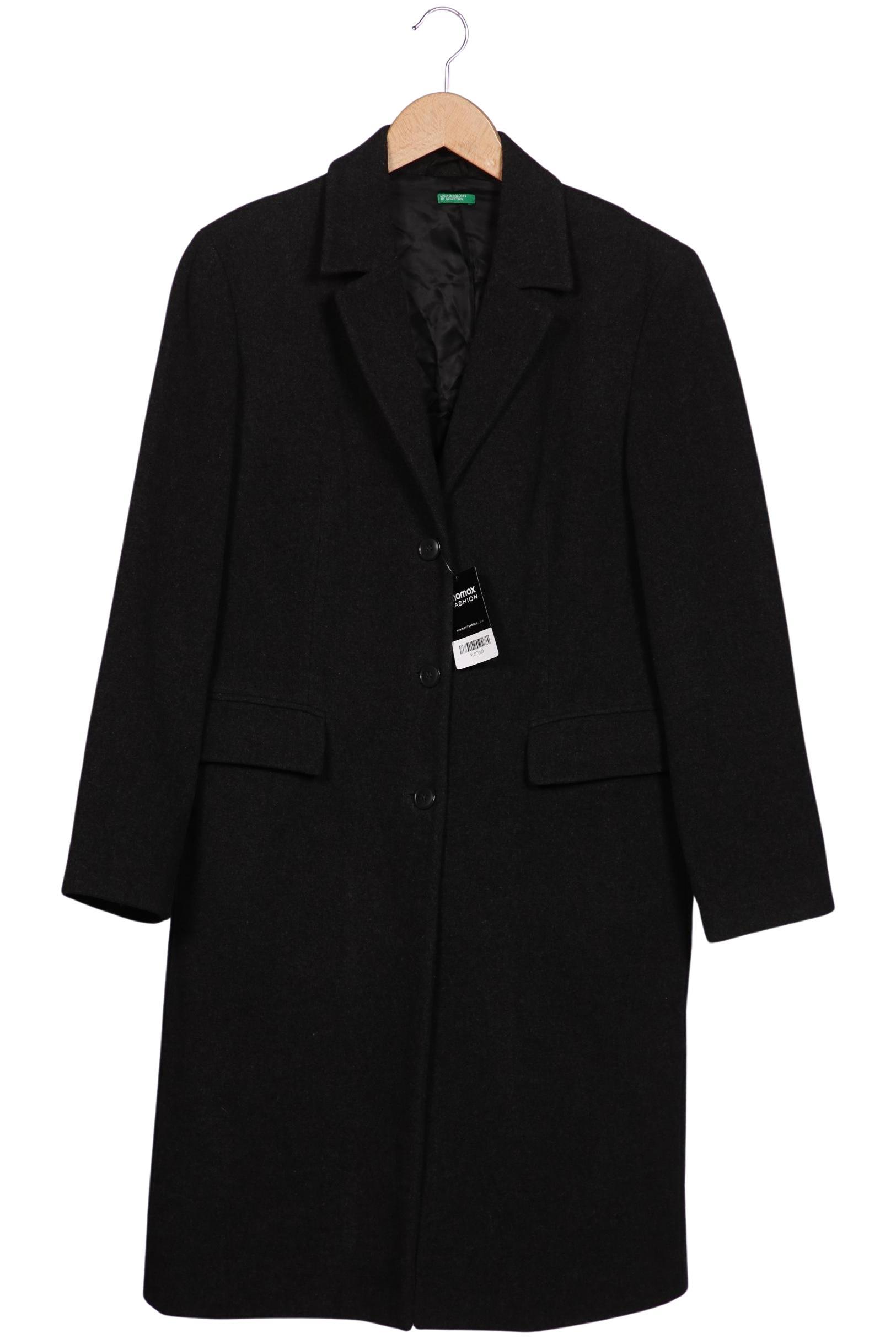 

United Colors OF Benetton Damen Mantel, schwarz, Gr. 46