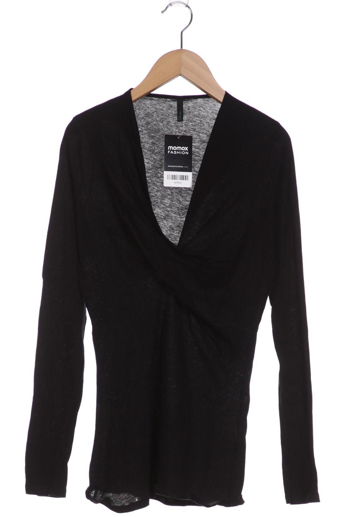 

UNITED COLORS OF BENETTON Damen Langarmshirt, schwarz