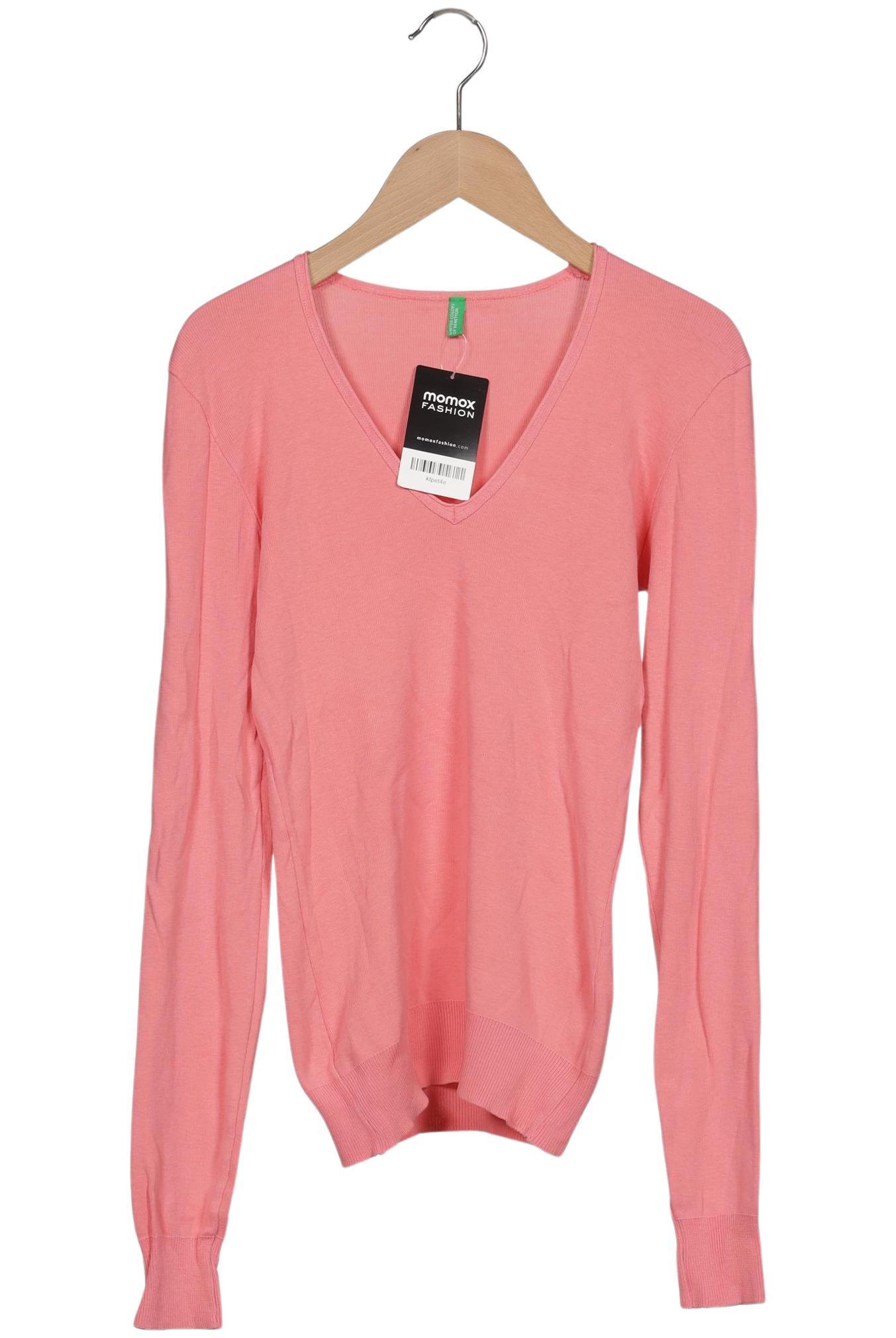 

United Colors OF Benetton Damen Langarmshirt, pink, Gr. 36