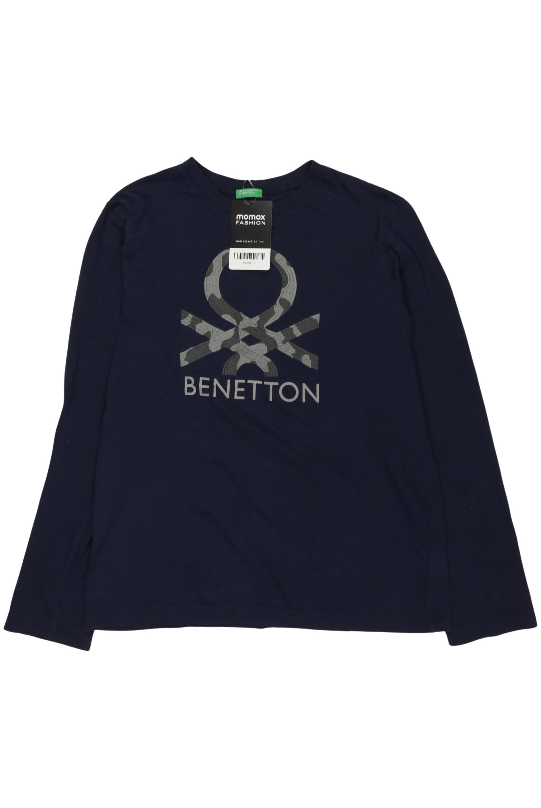 

United Colors OF Benetton Mädchen Langarmshirt, marineblau, Gr. 146