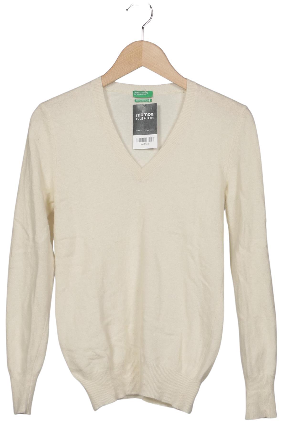 

United Colors OF Benetton Damen Pullover, cremeweiß, Gr. 34