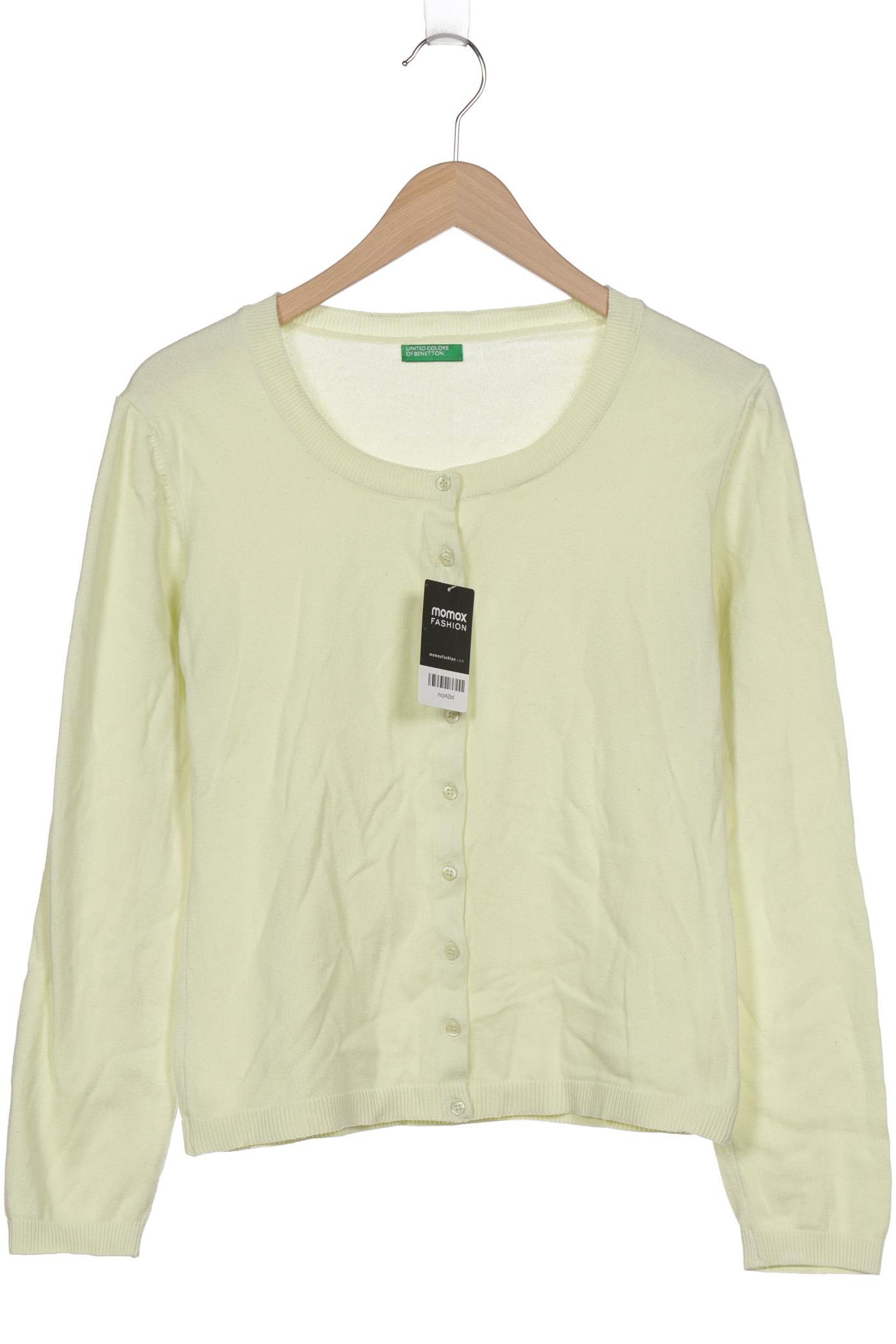 

UNITED COLORS OF BENETTON Damen Strickjacke, gelb