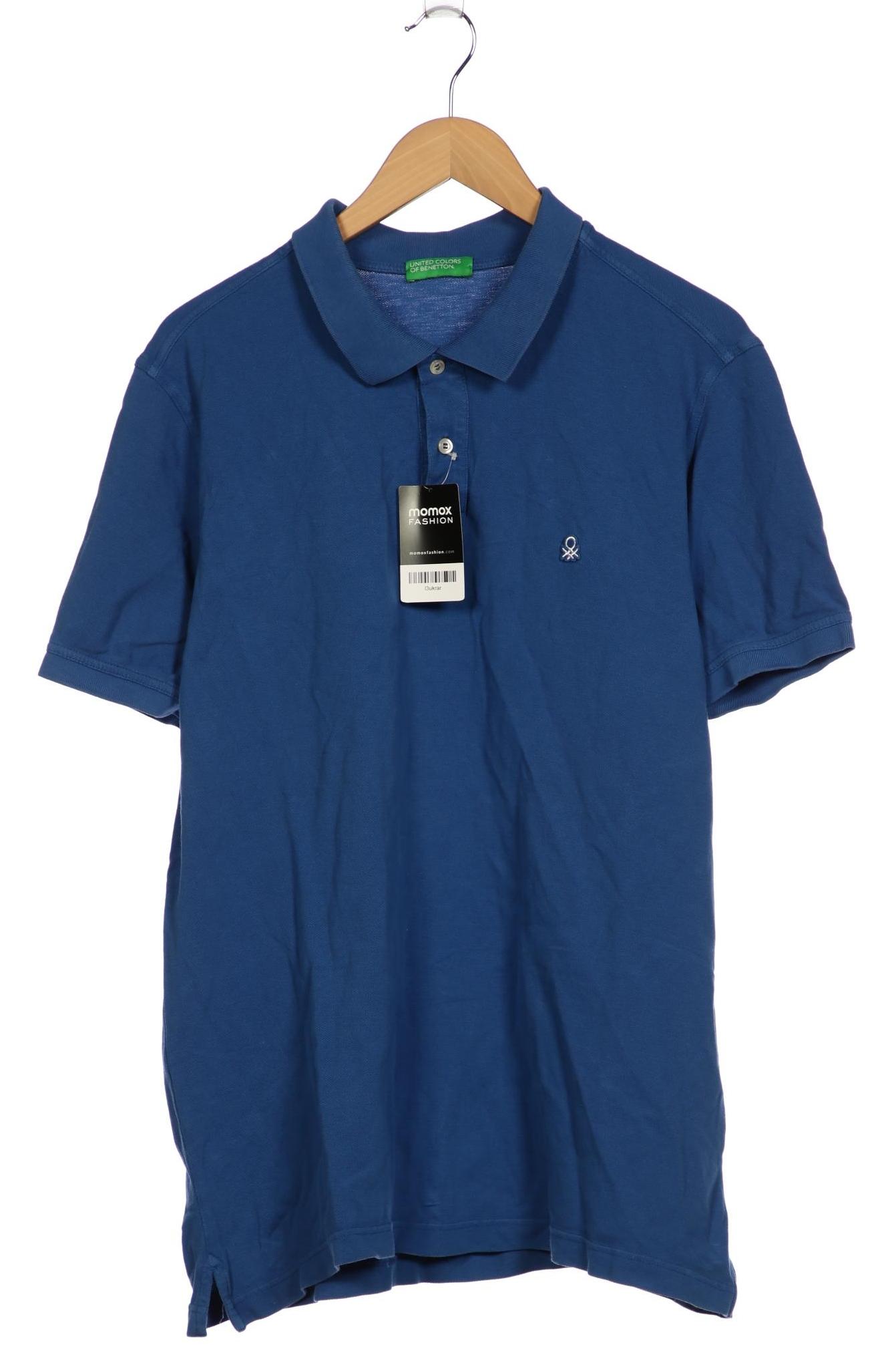 

United Colors OF Benetton Herren Poloshirt, blau, Gr. 58