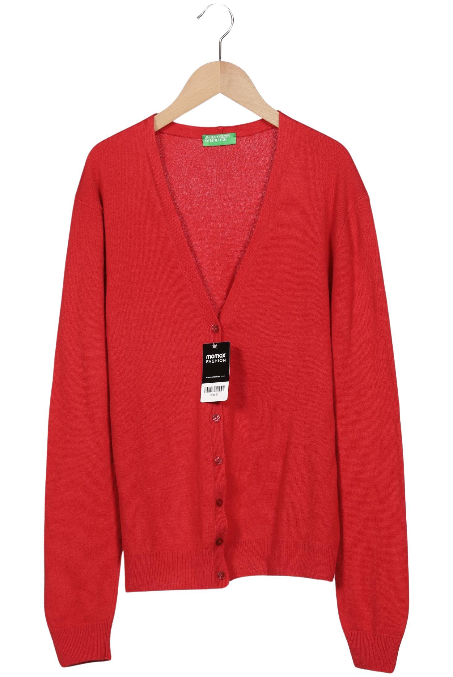 

United Colors OF Benetton Damen Strickjacke, rot, Gr. 42