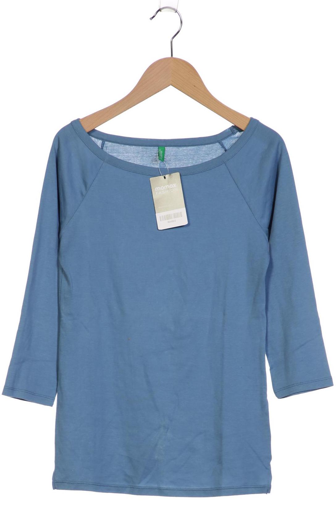 

United Colors OF Benetton Damen Langarmshirt, blau, Gr. 36