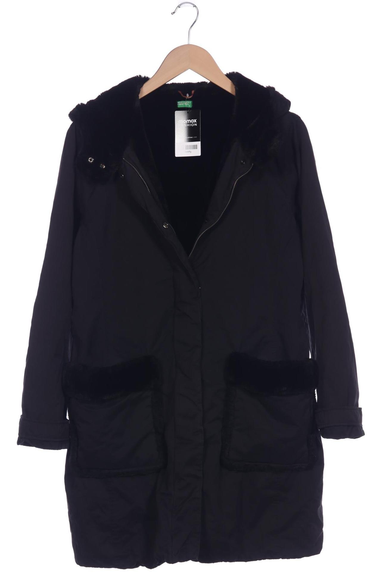 

United Colors OF Benetton Damen Mantel, schwarz, Gr. 42