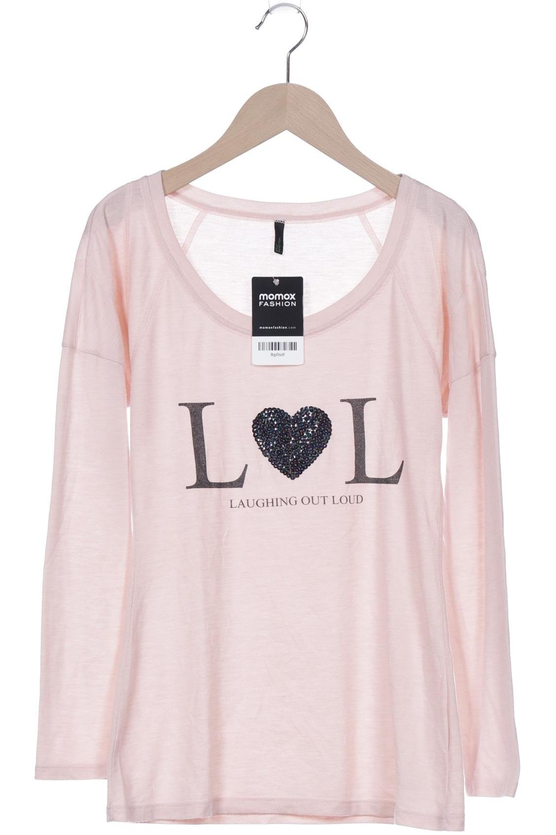 

United Colors OF Benetton Damen Langarmshirt, pink, Gr. 36