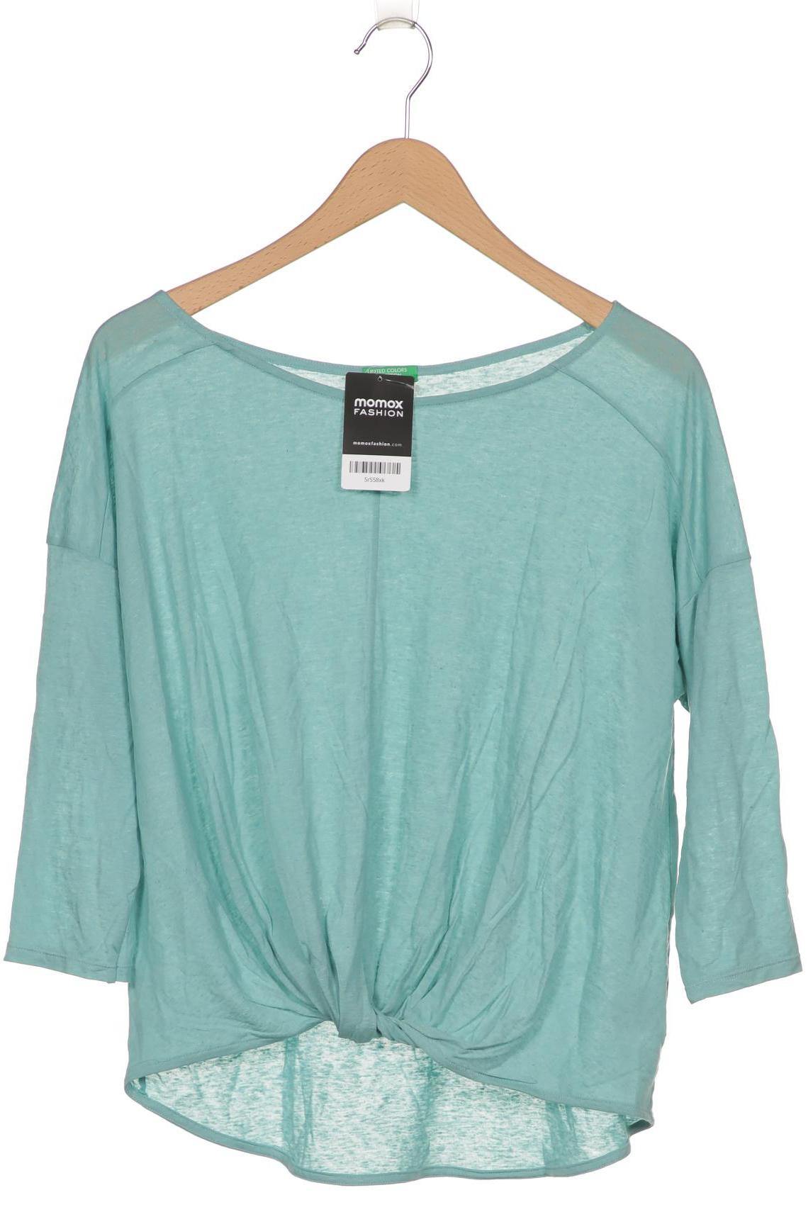 

United Colors OF Benetton Damen Langarmshirt, blau, Gr. 34