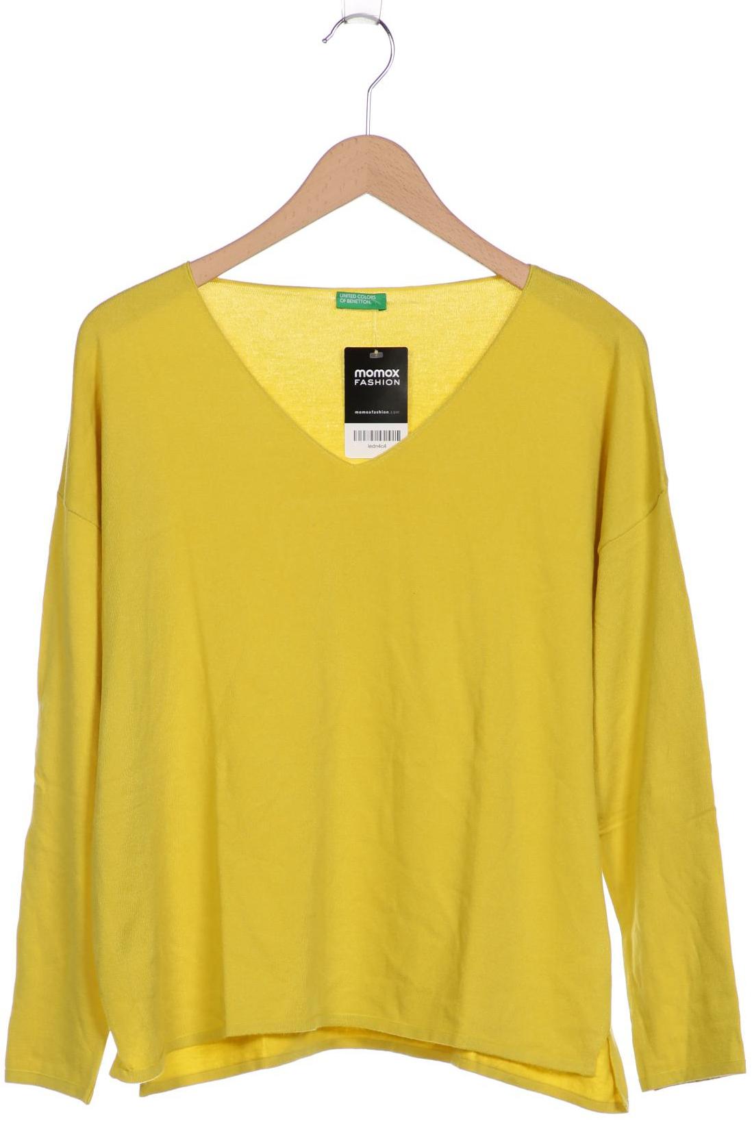 

United Colors OF Benetton Damen Pullover, gelb, Gr. 44