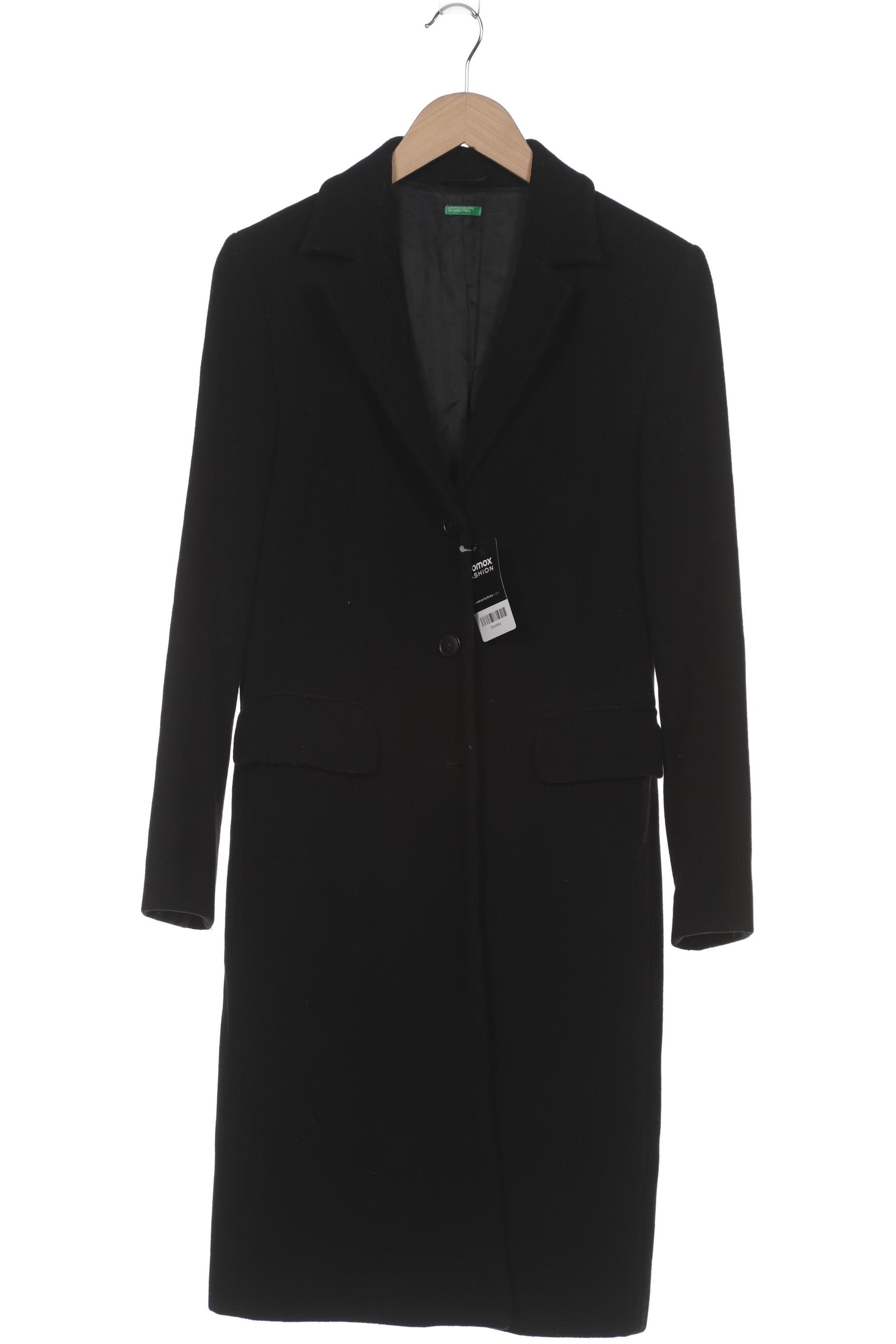 

United Colors OF Benetton Damen Mantel, schwarz, Gr. 42