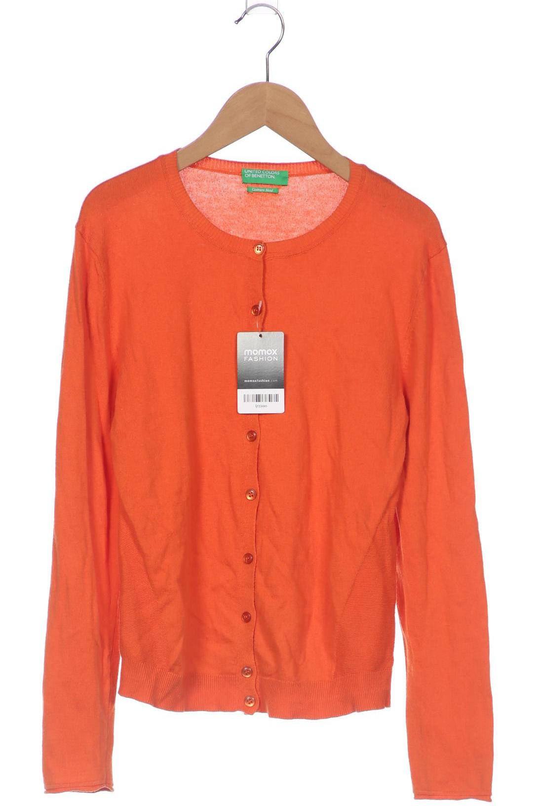 

United Colors OF Benetton Damen Strickjacke, orange, Gr. 34