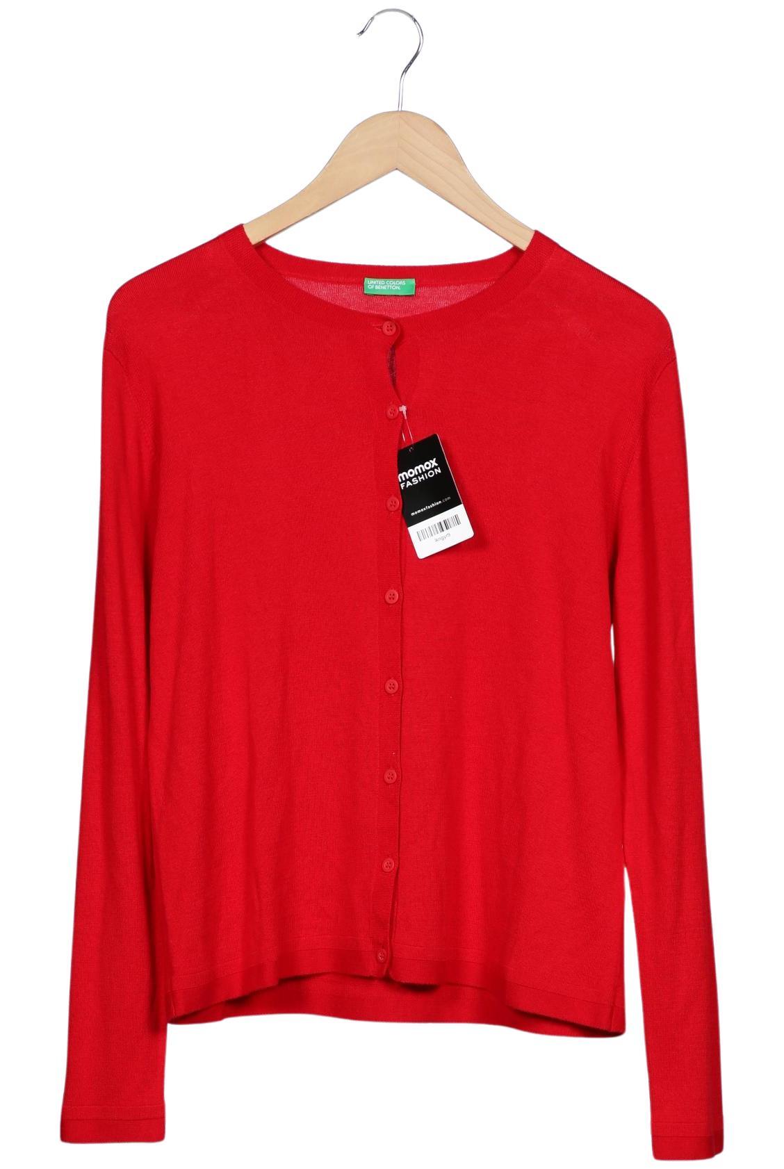 

United Colors OF Benetton Damen Strickjacke, rot, Gr. 42