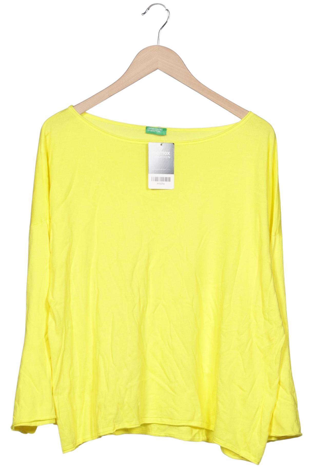 

United Colors OF Benetton Damen Pullover, gelb, Gr. 44