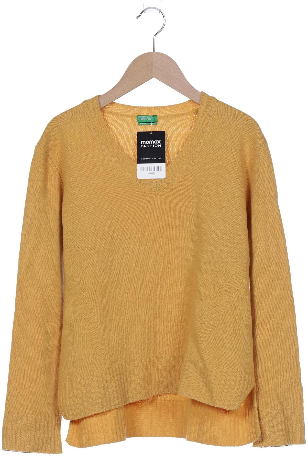 

UNITED COLORS OF BENETTON Damen Pullover, gelb