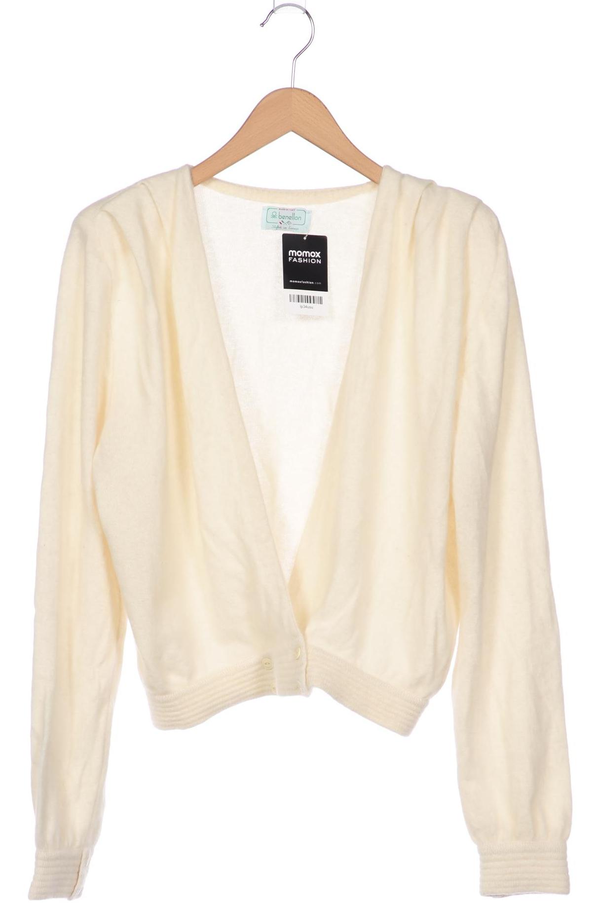 

United Colors OF Benetton Damen Strickjacke, cremeweiß, Gr. 44