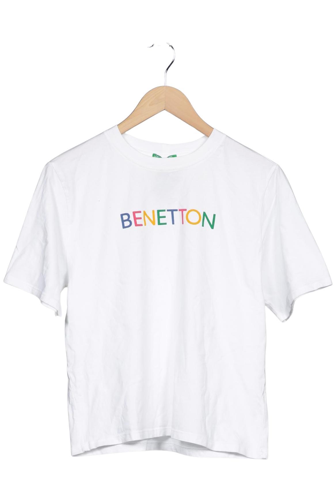 

United Colors OF Benetton Damen T-Shirt, weiß, Gr. 38