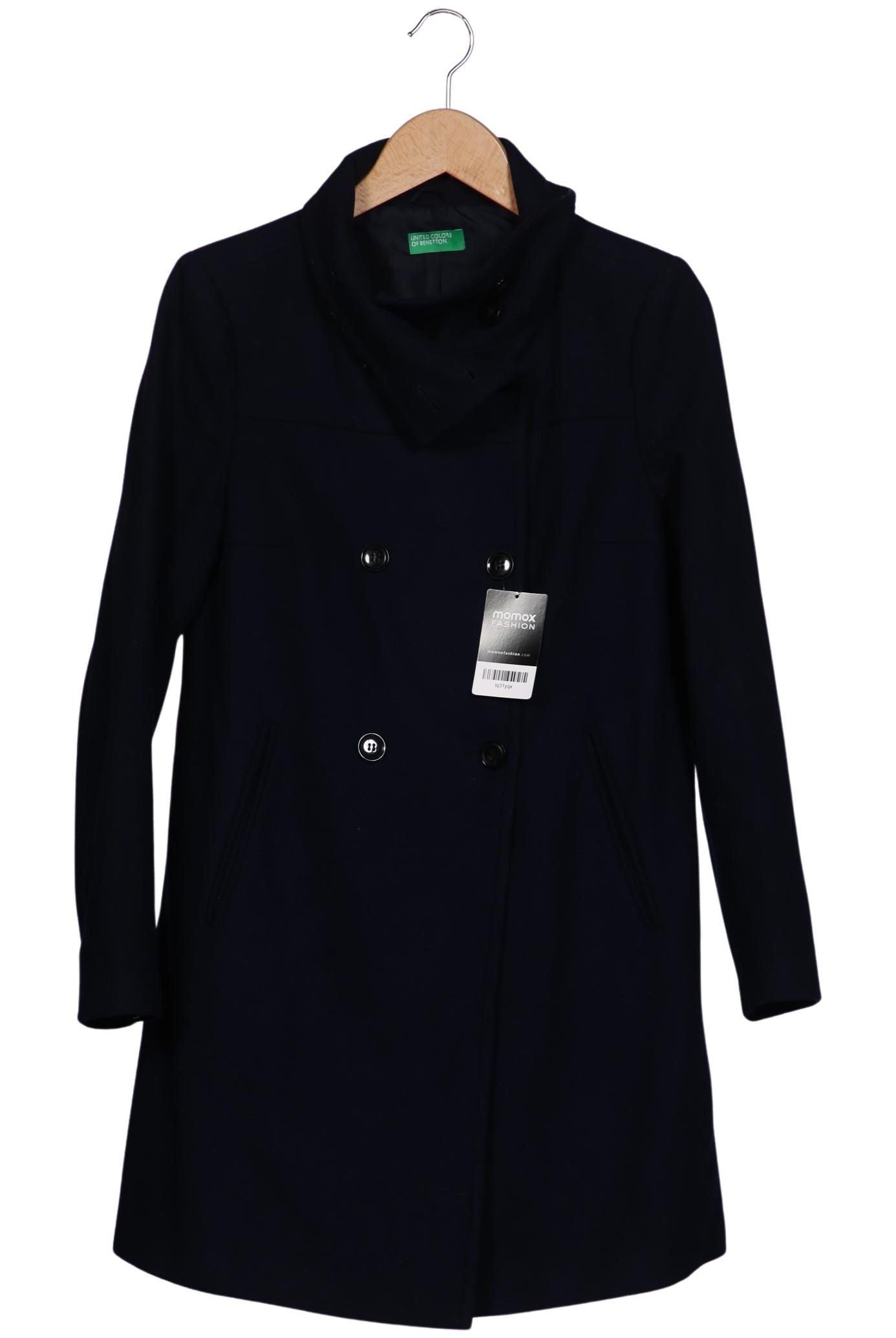 

United Colors OF Benetton Damen Mantel, marineblau, Gr. 34