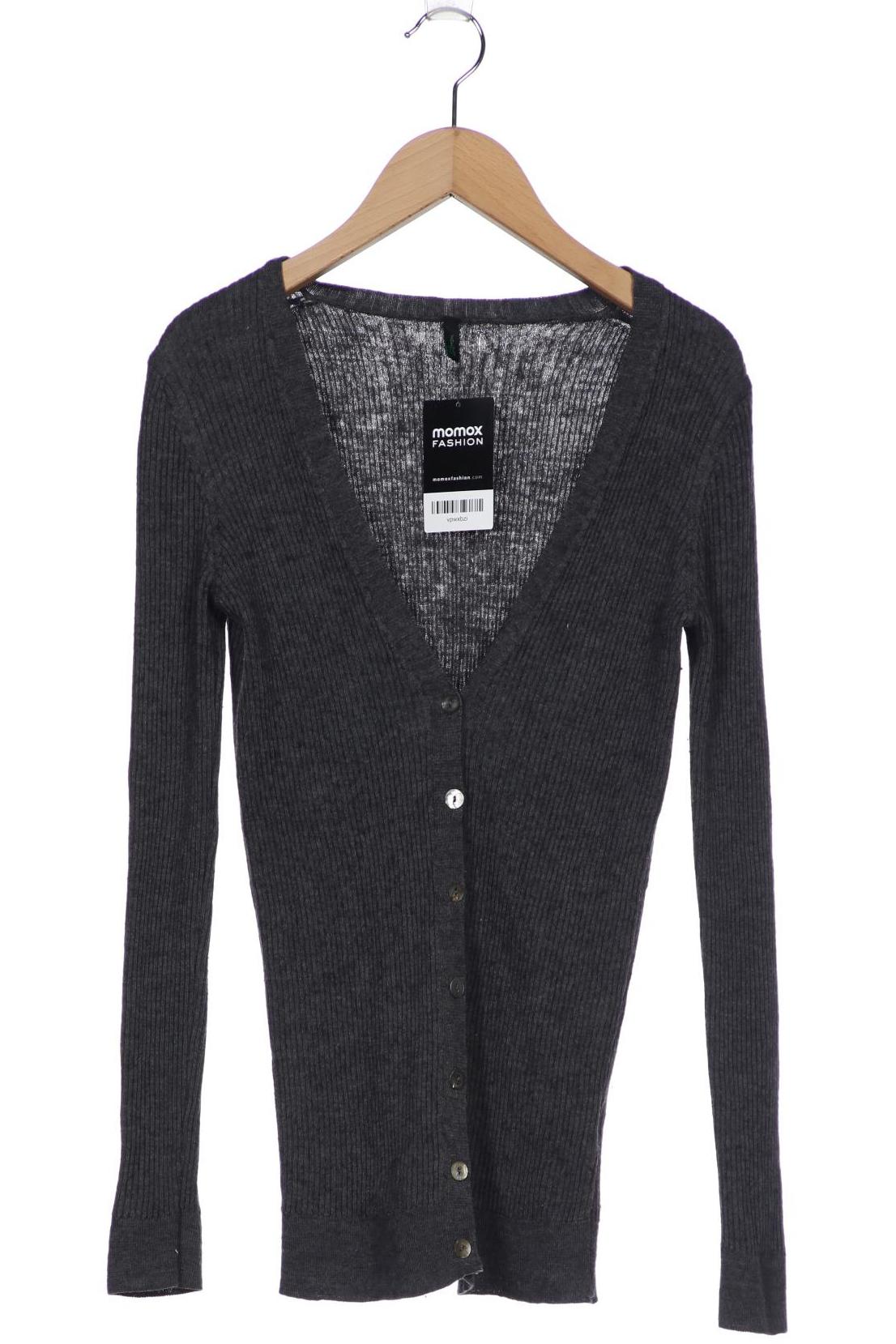 

UNITED COLORS OF BENETTON Damen Strickjacke, grau