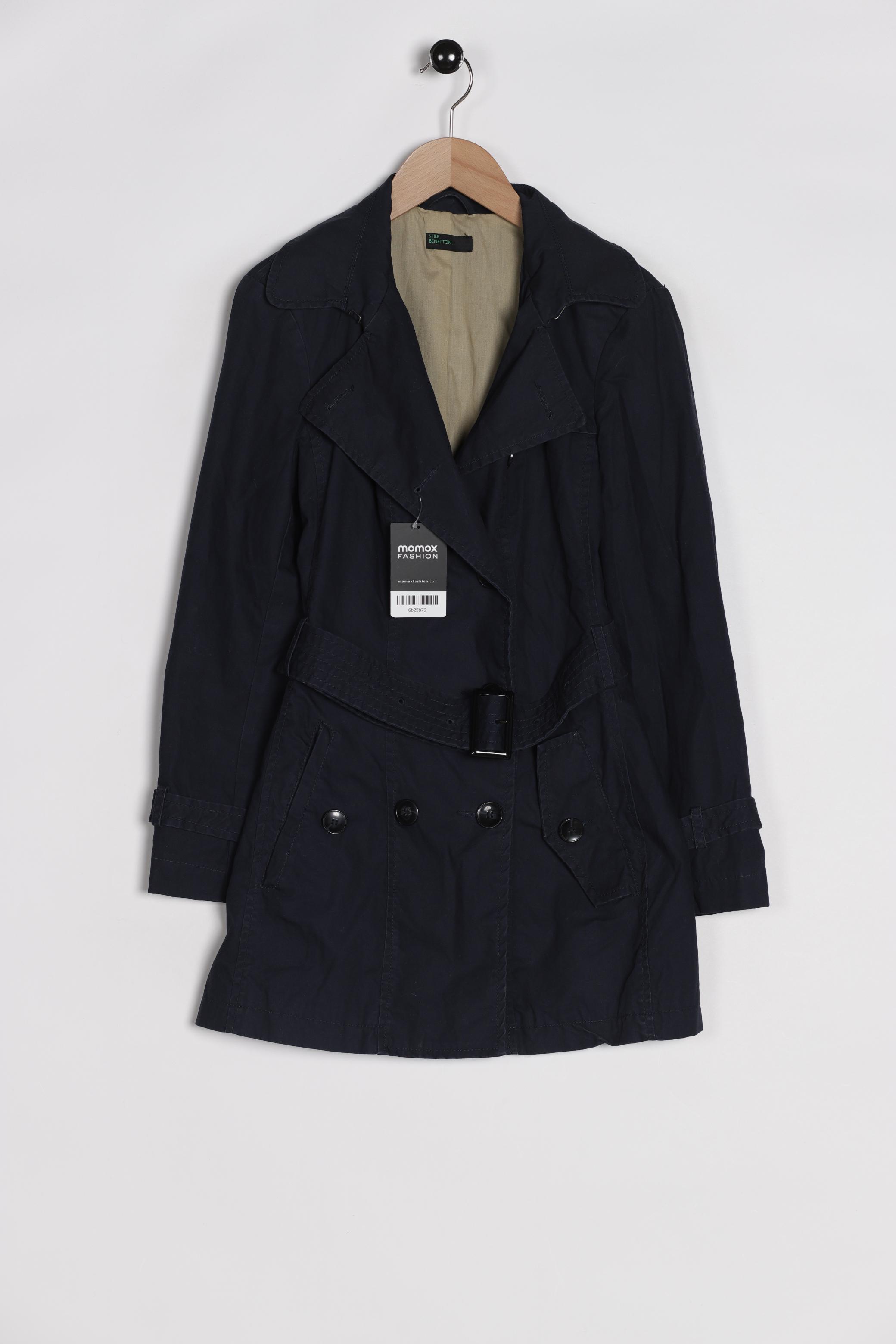 

United Colors OF Benetton Damen Mantel, marineblau, Gr. 34
