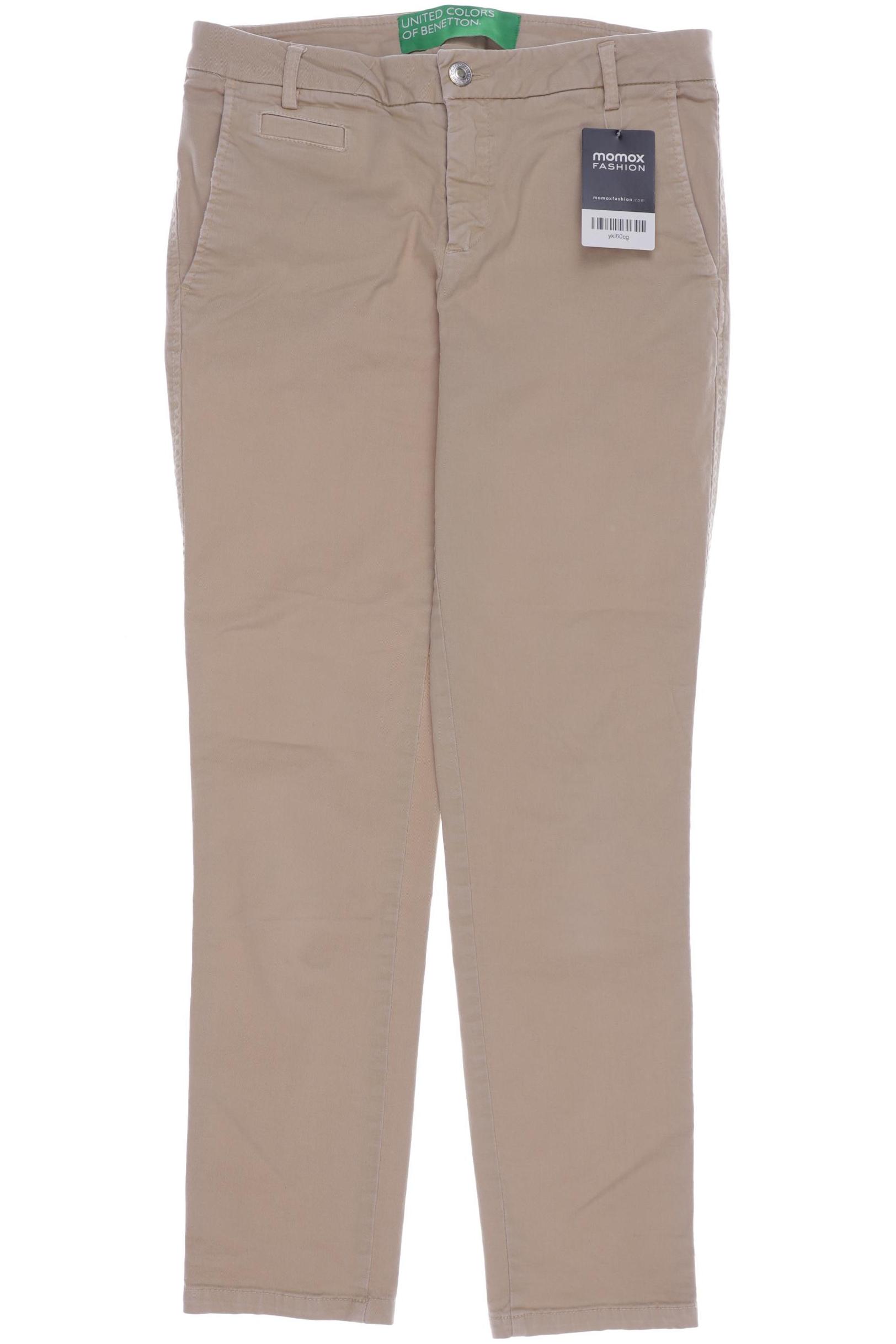 

United Colors OF Benetton Damen Stoffhose, beige, Gr. 40