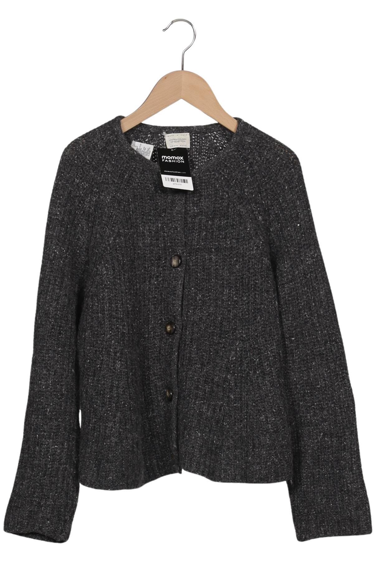 

United Colors OF Benetton Damen Strickjacke, grau, Gr. 38