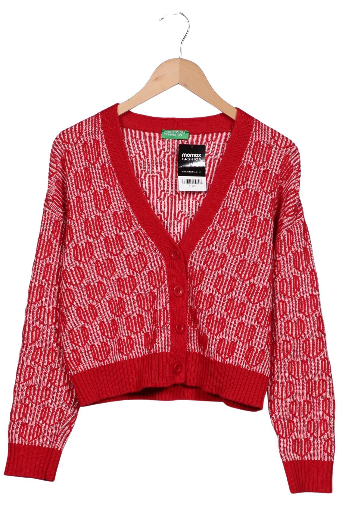 

United Colors OF Benetton Damen Strickjacke, rot, Gr. 38