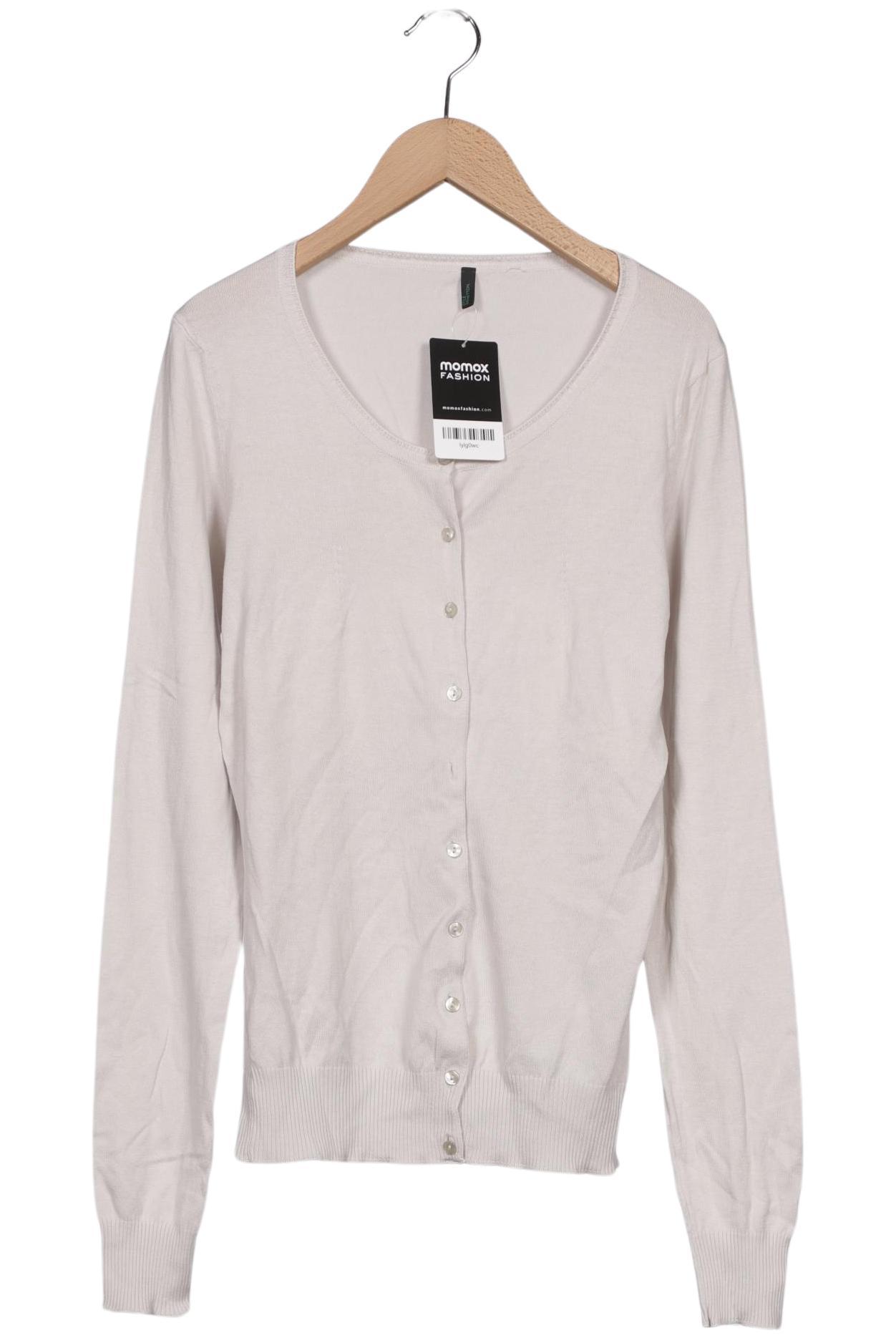 

United Colors OF Benetton Damen Strickjacke, weiß, Gr. 38
