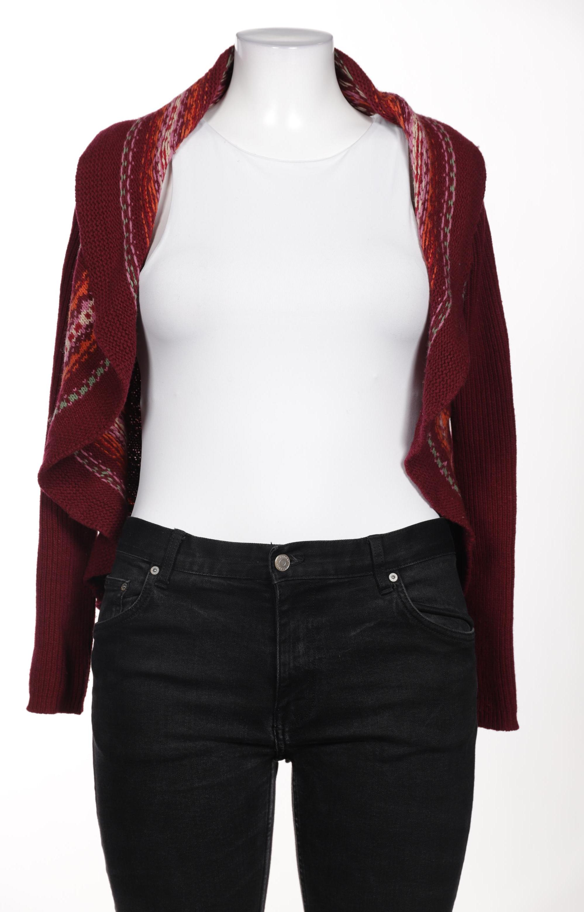 

United Colors OF Benetton Damen Strickjacke, bordeaux, Gr. 30