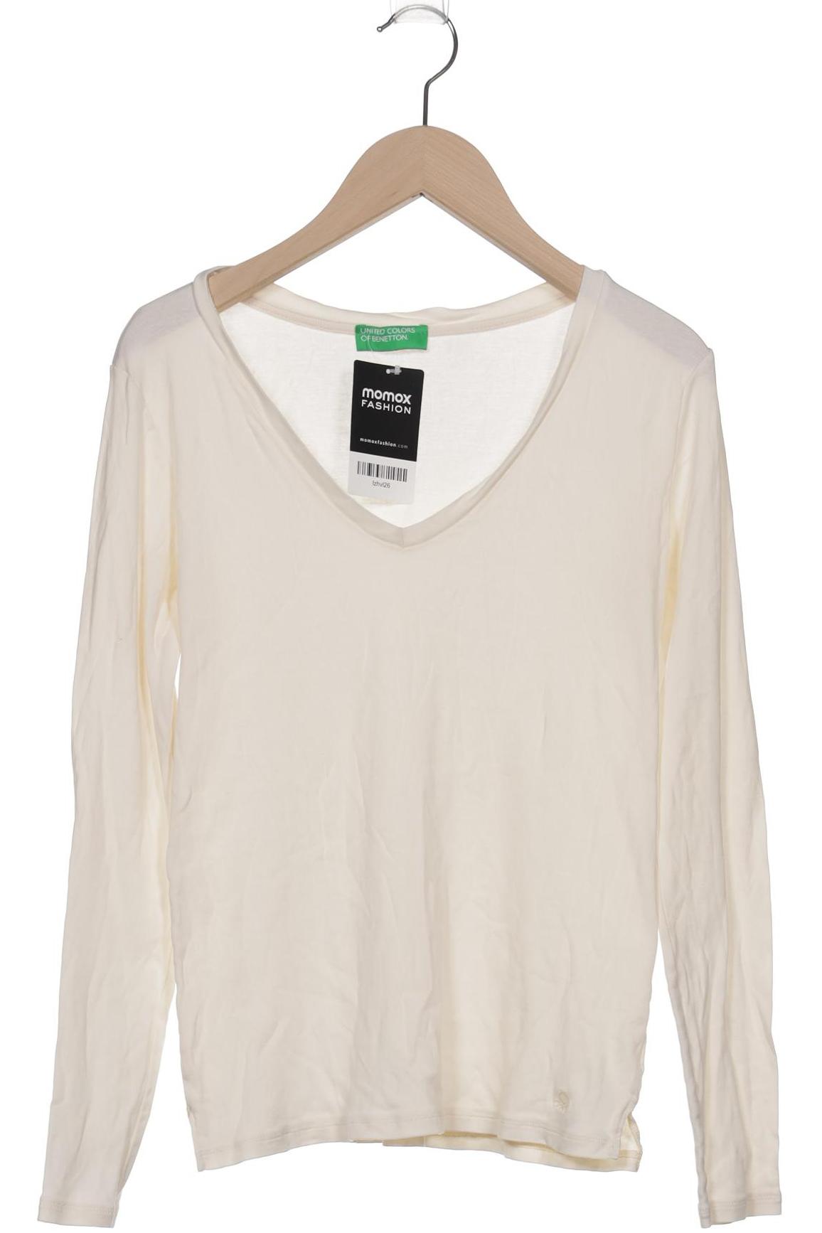 

United Colors OF Benetton Damen Langarmshirt, cremeweiß, Gr. 34