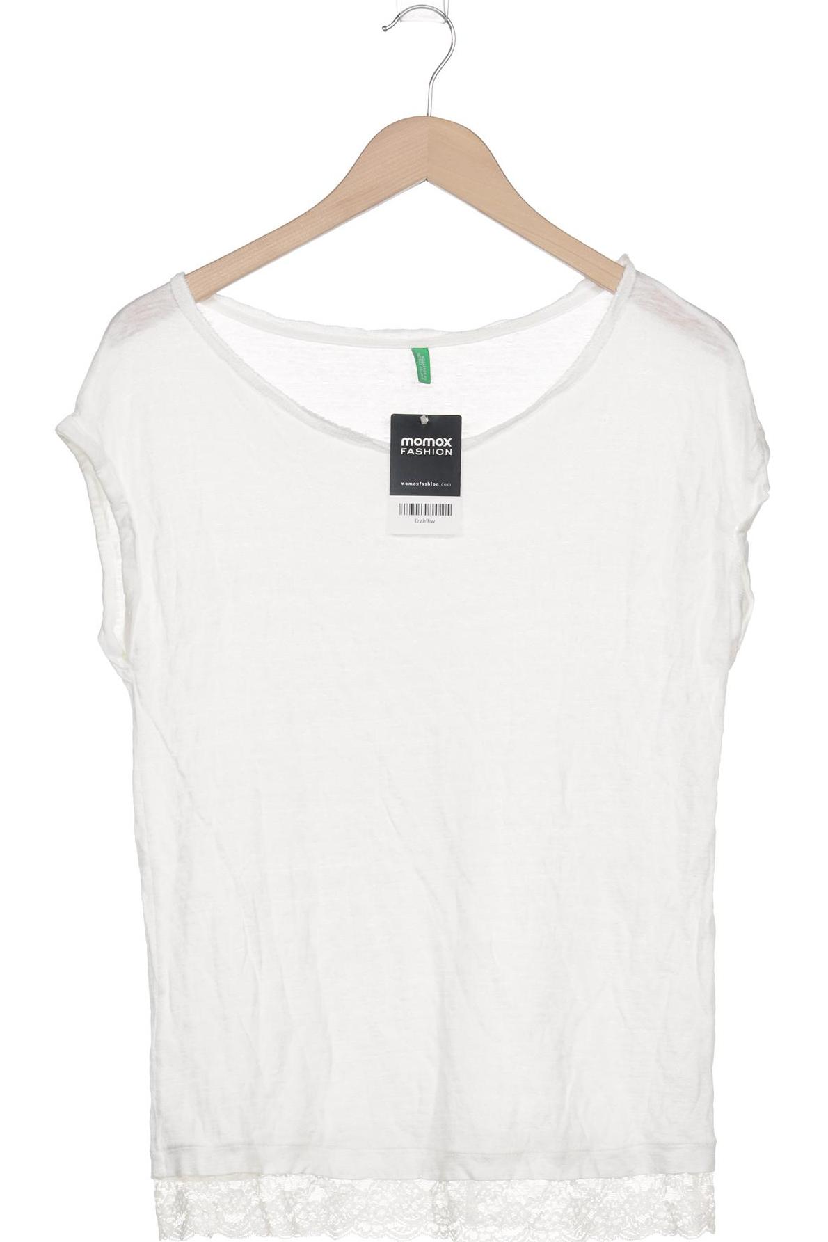 

United Colors OF Benetton Damen T-Shirt, cremeweiß, Gr. 36