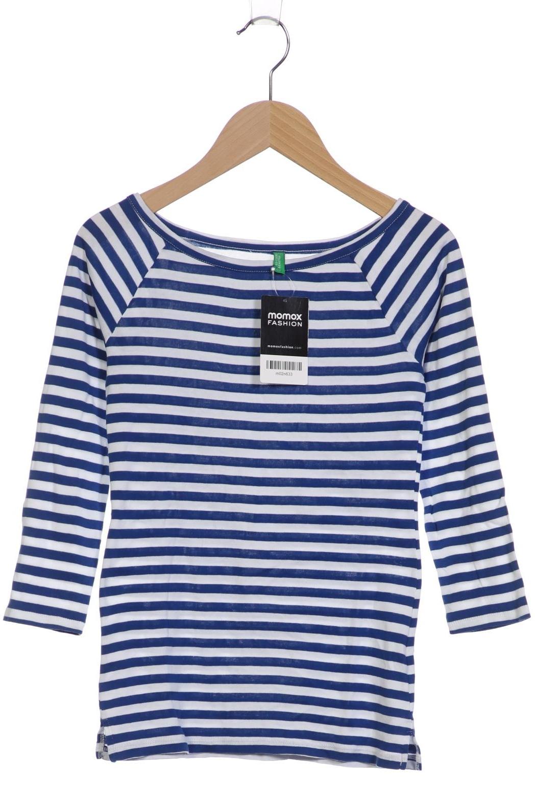 

United Colors OF Benetton Damen Langarmshirt, marineblau, Gr. 34