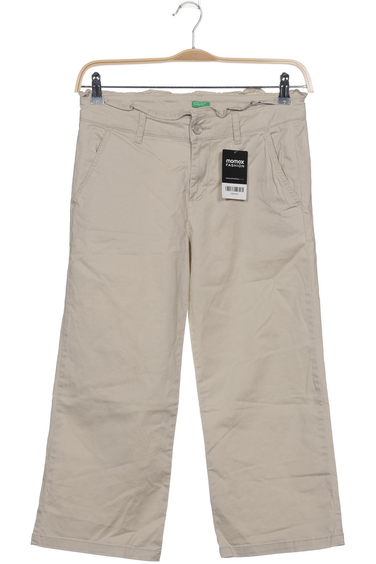 

United Colors OF Benetton Damen Stoffhose, cremeweiß, Gr. 170