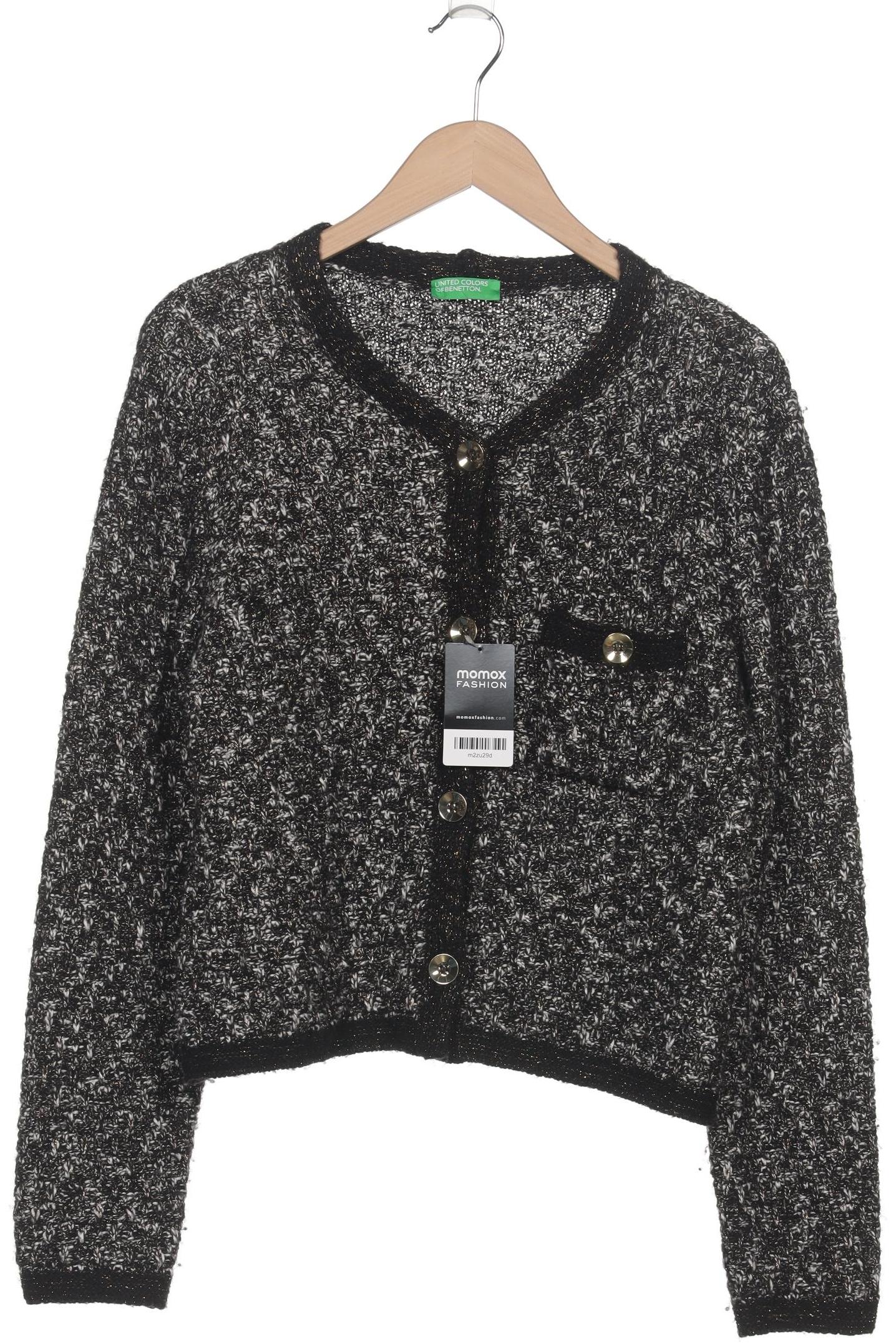 

United Colors OF Benetton Damen Strickjacke, schwarz, Gr. 42