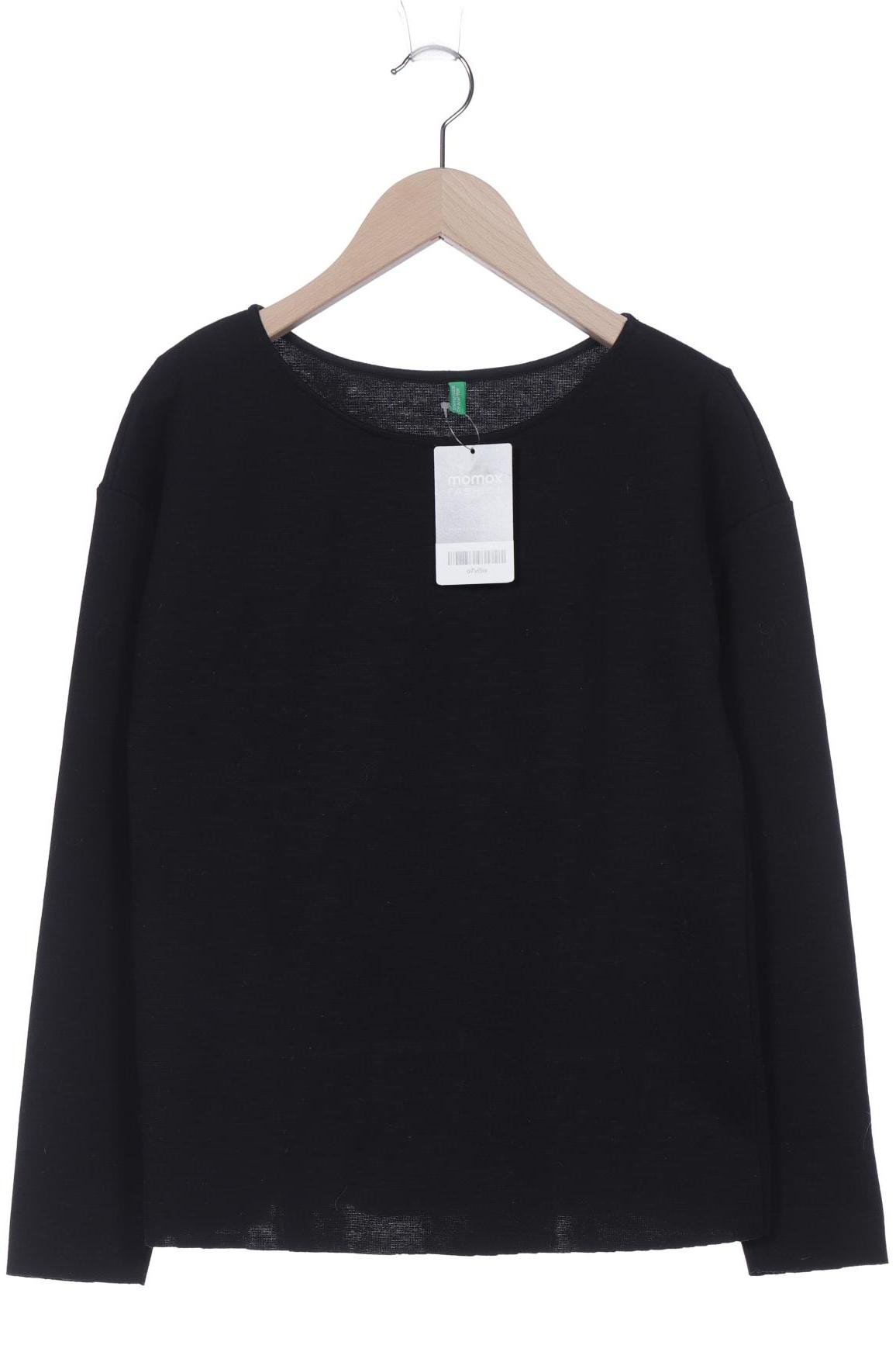 

United Colors OF Benetton Damen Sweatshirt, schwarz, Gr. 38